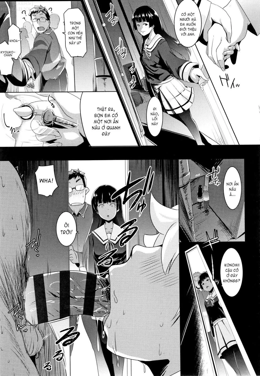HentaiVN.net - Ảnh 9 - Blind Love Mating [Dekiai Koubi] - Chap 2