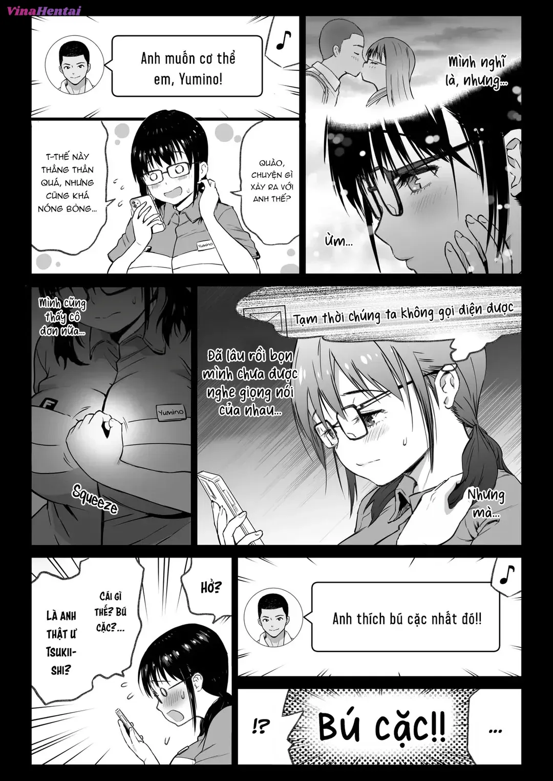 HentaiVN.net - Ảnh 10 - Yumino lại bị quản lý quấy rối - Oneshot