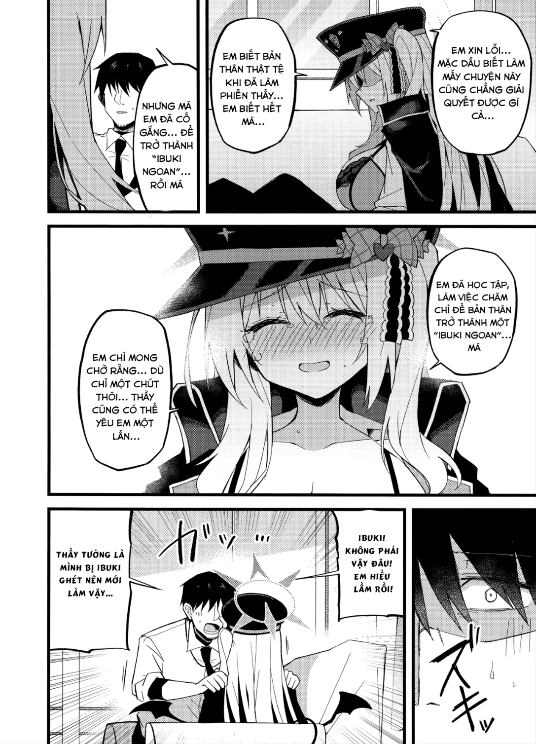 HentaiVN.net - Ảnh 11 - Ibuki đã chờ lâu lắm rồi đó~ - Oneshot
