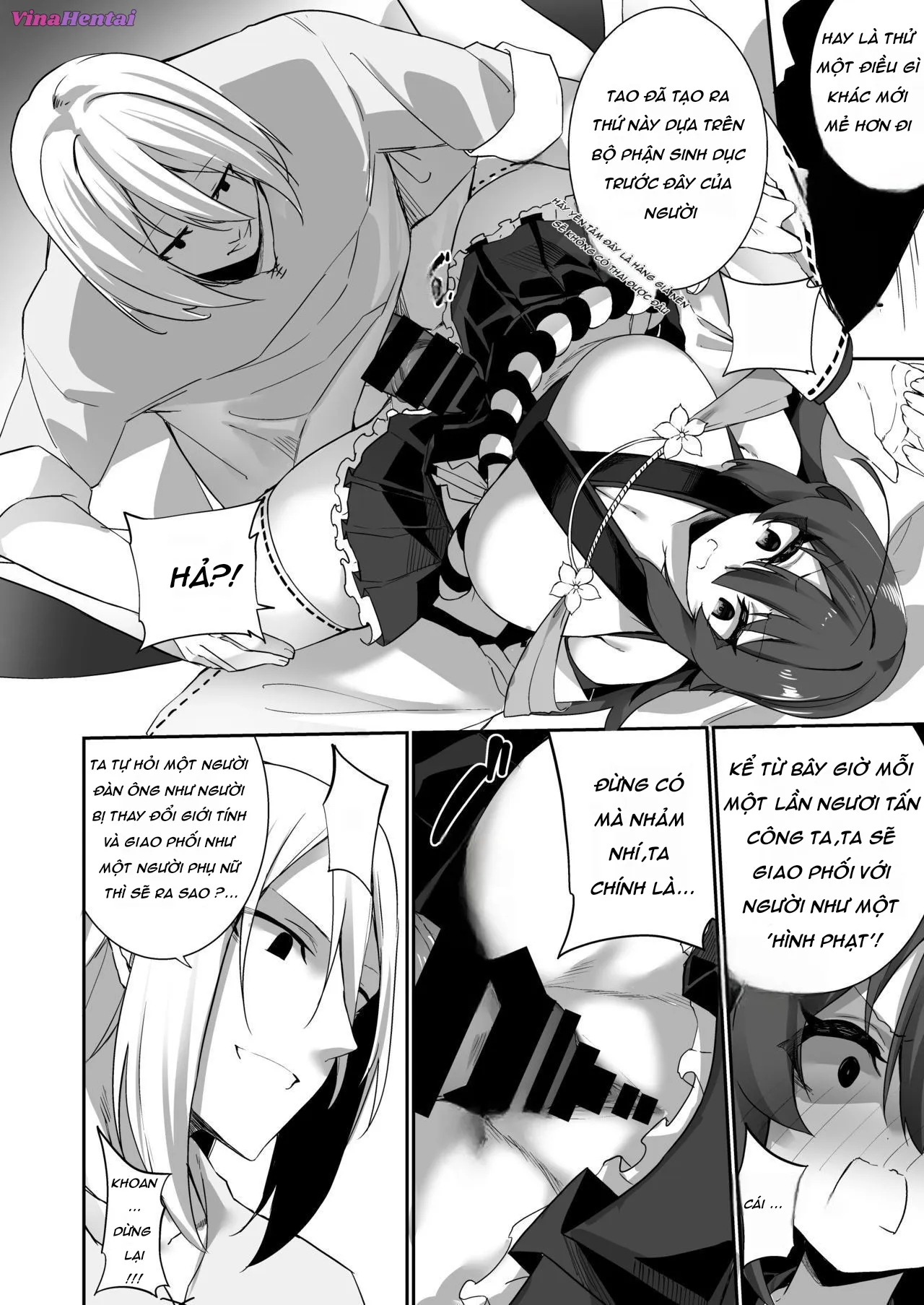 HentaiVN.net - Ảnh 11 - TS Miko-san wa Aragaitai! - Oneshot