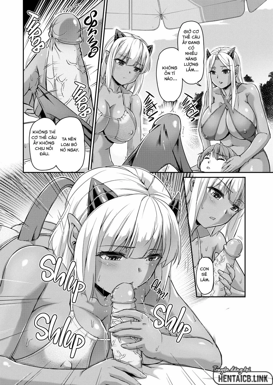 HentaiVN.net - Ảnh 10 - Cuộc sống hàng ngày tại Nữ quái trang viên - Chap 7