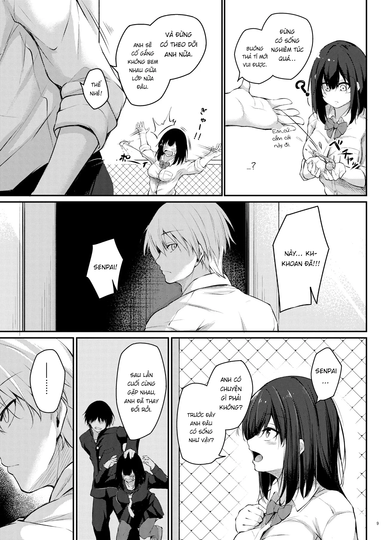 HentaiVN.net - Ảnh 9 - Kouhai Fuukiiin ni Yoru Furyou Senpai no Otoshikata [How to rehabilitate a bad senior by a junior discipline] - Oneshot