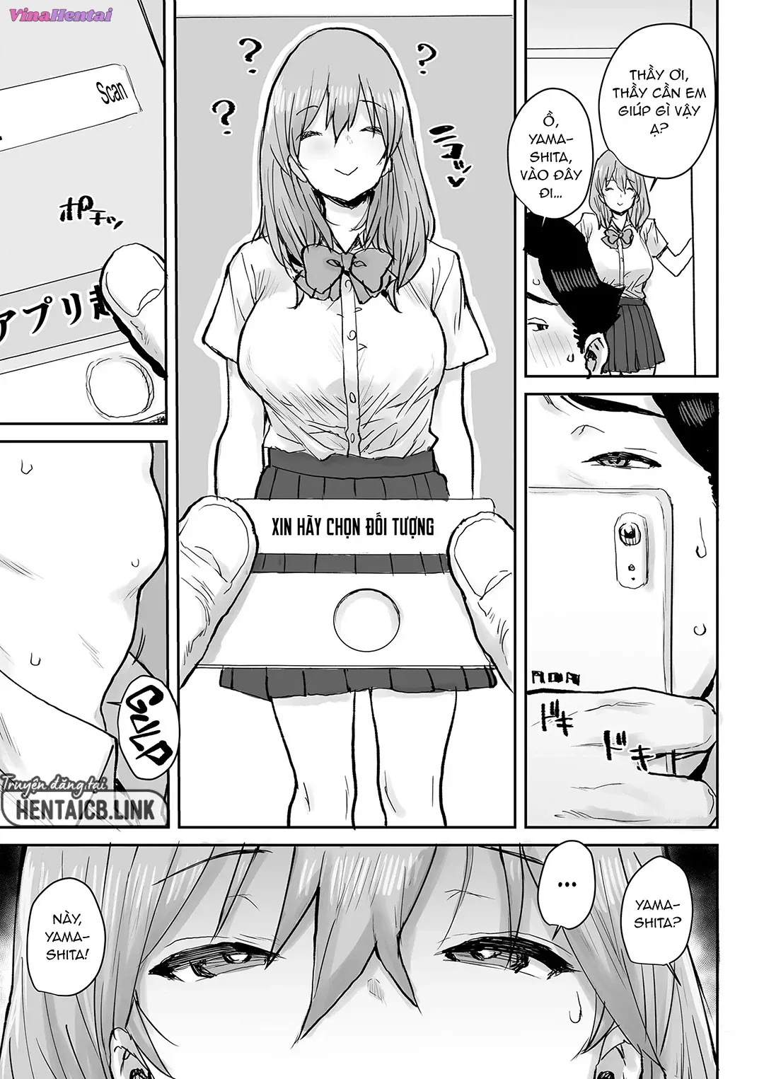 HentaiVN.net - Ảnh 10 - Ottori JK Saimin Appli de Bonyuu Mama - Oneshot