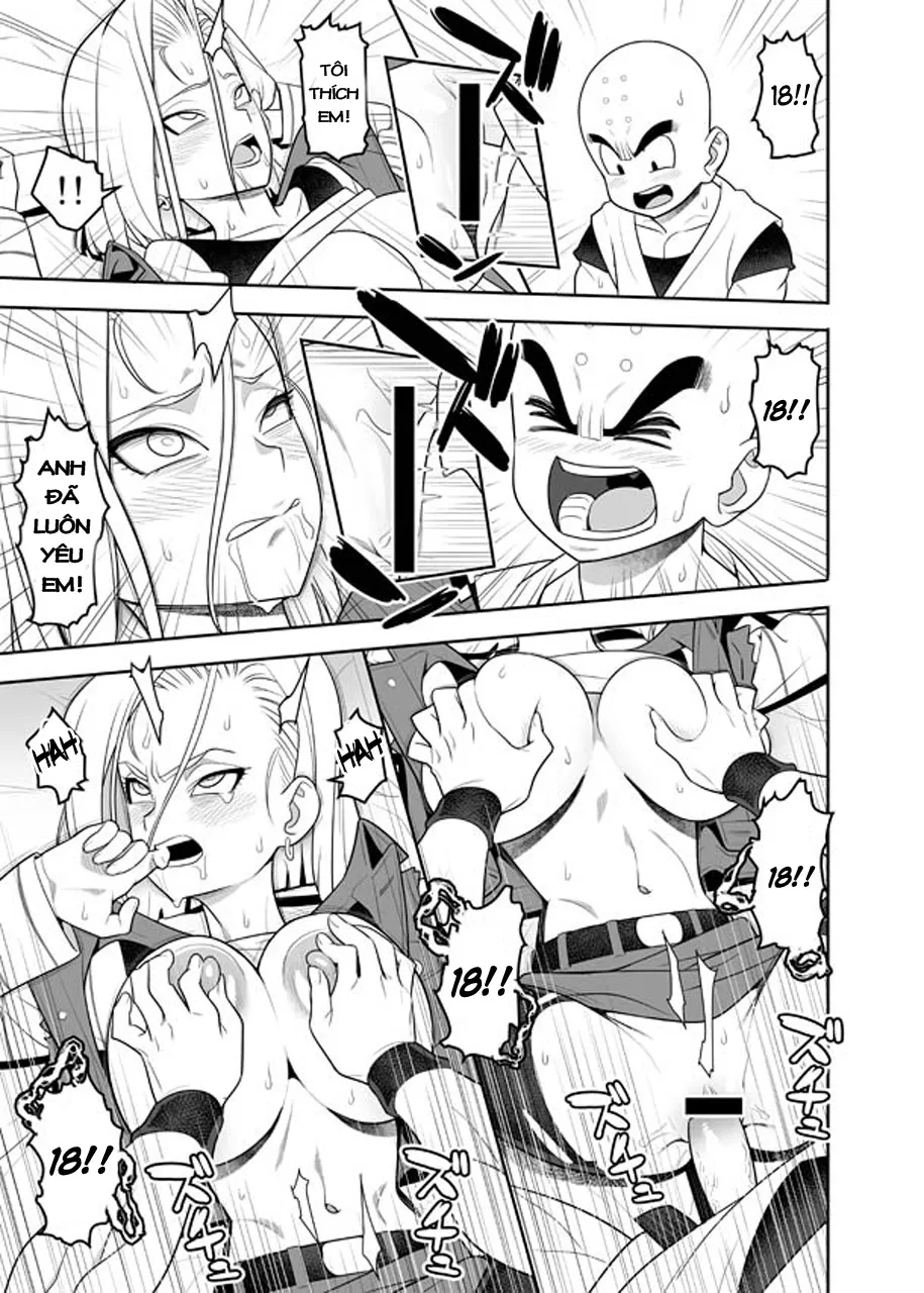 HentaiVN.net - Ảnh 10 - Kẹt trong phòng linh hồn cho đến khi nện (Dragon Ball Z) [Trapped in the Room of Spirit and Time Until you Have Sex; Hetchi Shinaito Derarenai Seishin To Toki No Hey] - Oneshot