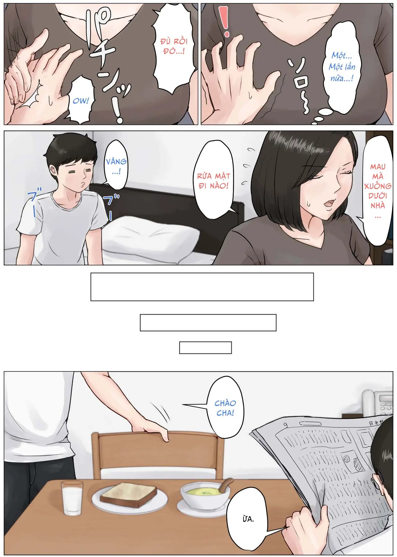 HentaiVN.net - Ảnh 11 - Zoku Kaa-san Ja Nakya Dame Nan Da!! - Chap 3