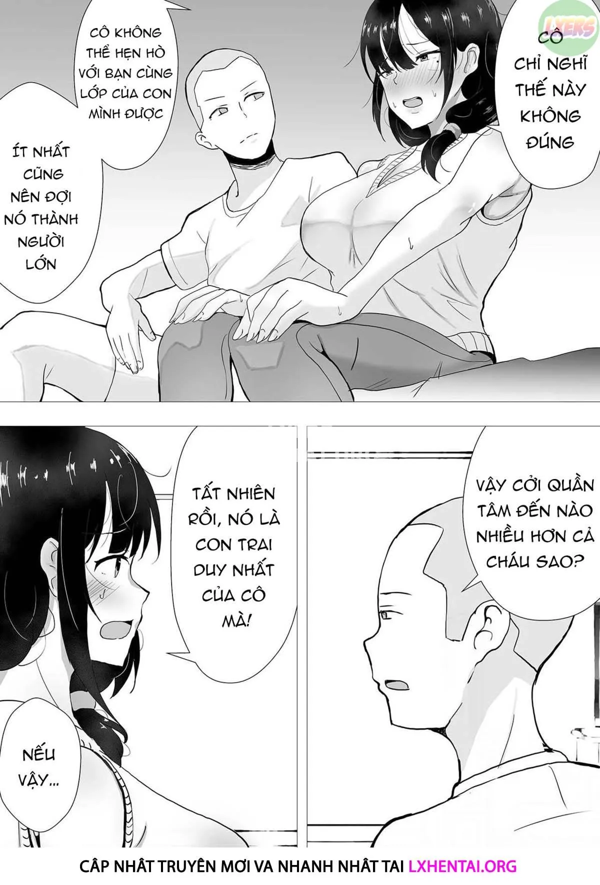 HentaiVN.net - Ảnh 10 - TomoKano Kaa-chan~ Daisuki na Ore no Hahaoya wa Aho na Shinyuu no Kanojo~ [My Mom Is My Friend's Girlfriend] - Chap 2