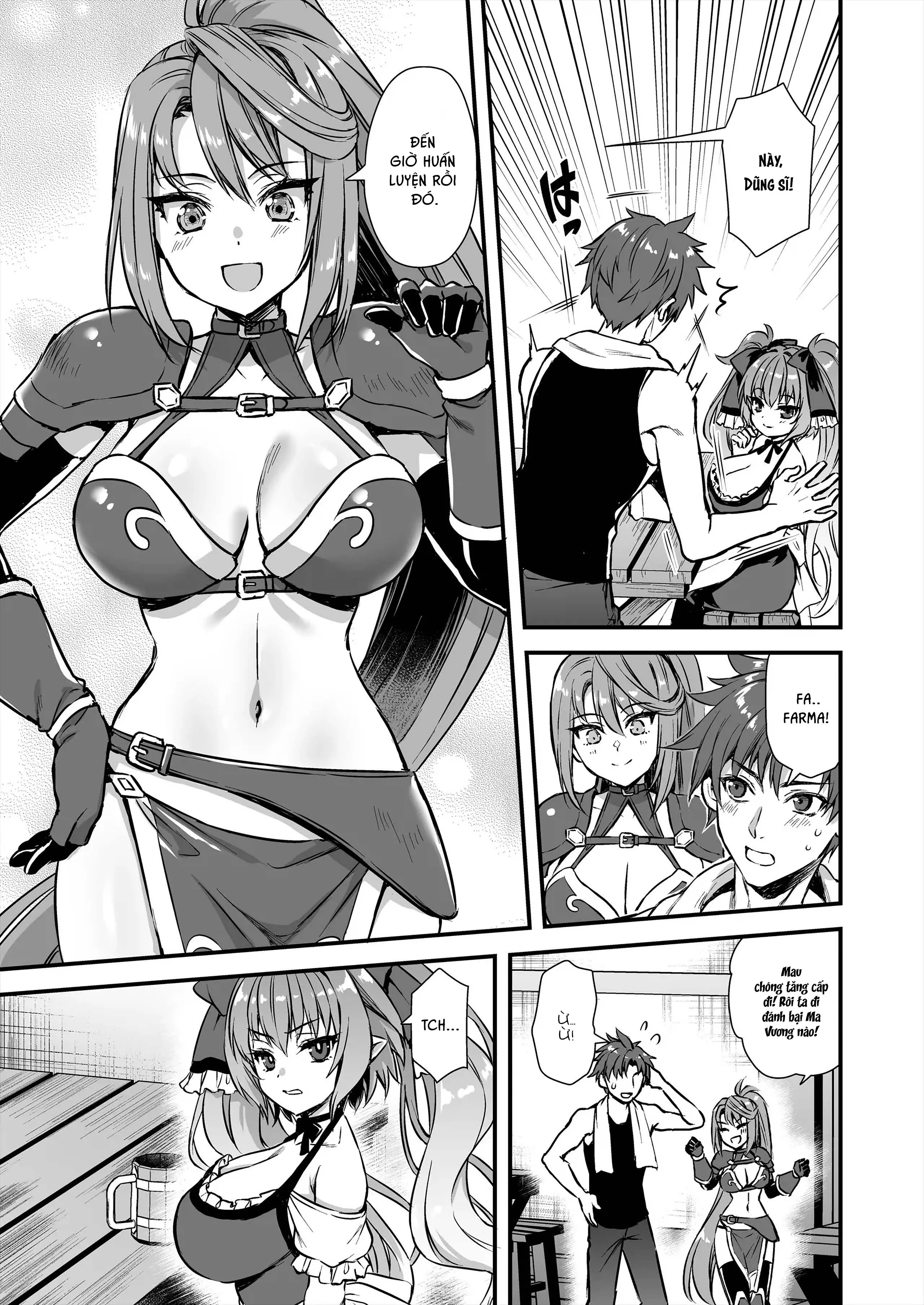 HentaiVN.net - Ảnh 10 - Để mắt đến nàng Elf nóng bỏng ở thế giới khác - Chap 8
