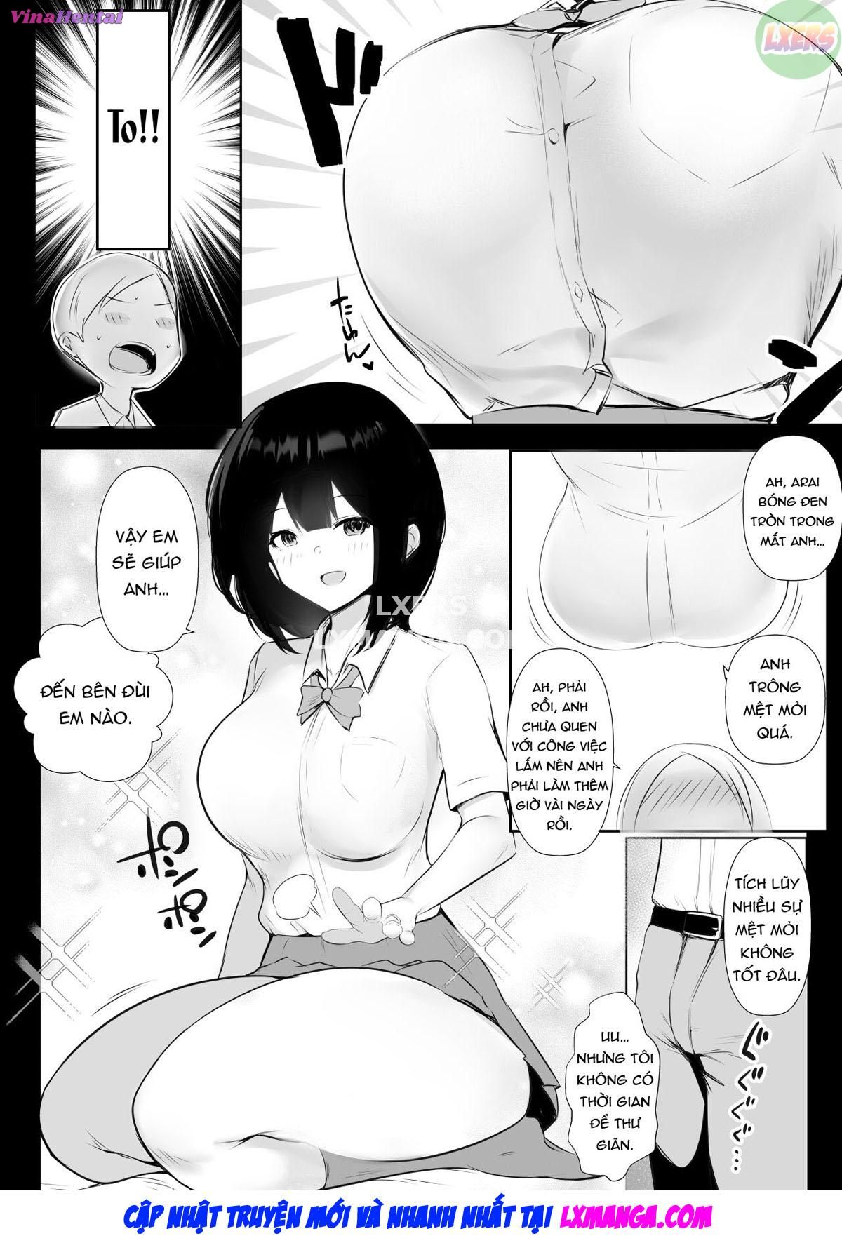 HentaiVN.net - Ảnh 11 - Boku dake ni Amaesasete Kureru Kyonyuu JK Tsuma o Hoka no Otoko ni Dakasete Mita - Chap 6