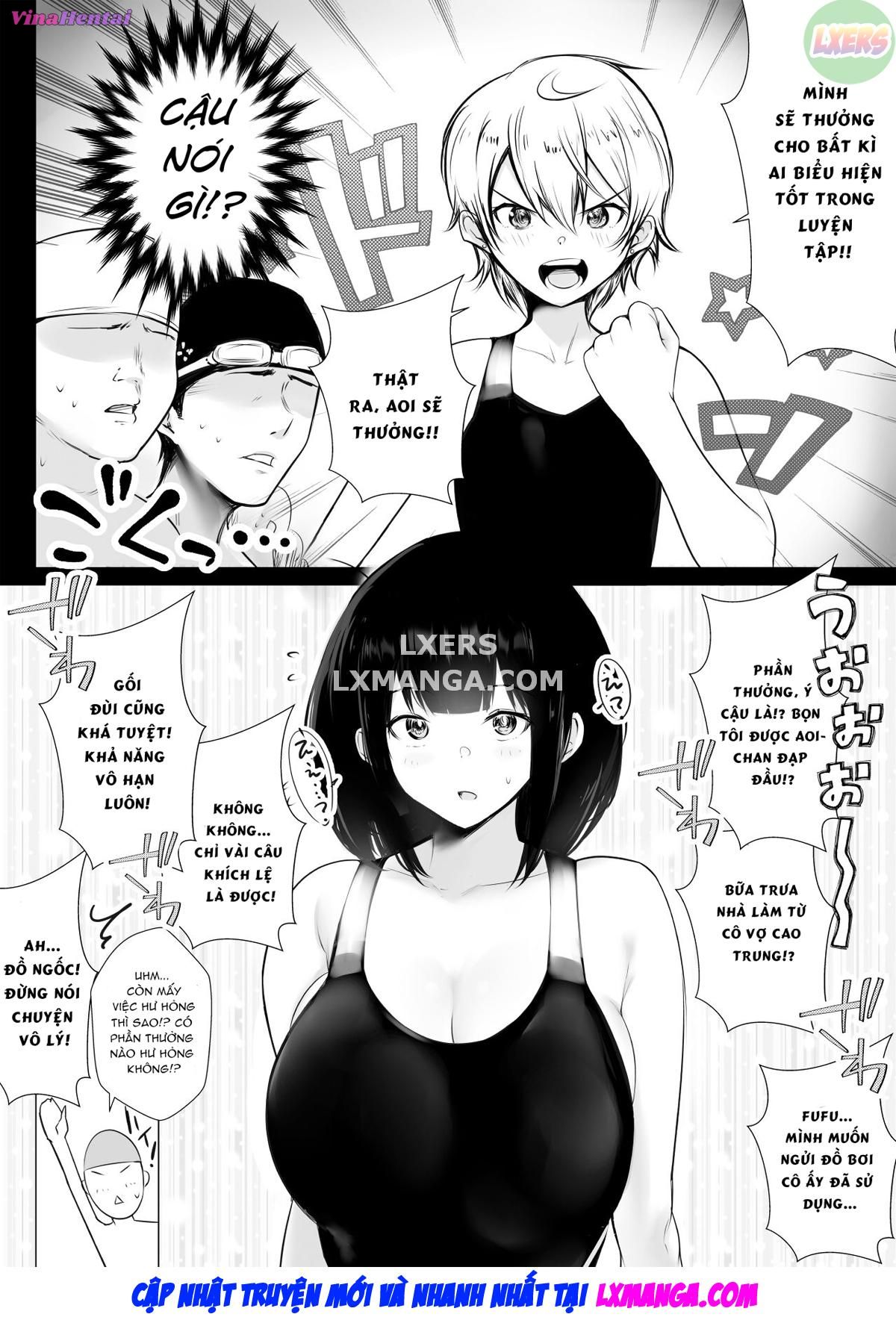 HentaiVN.net - Ảnh 11 - Boku dake ni Amaesasete Kureru Kyonyuu JK Tsuma o Hoka no Otoko ni Dakasete Mita - Chap 7