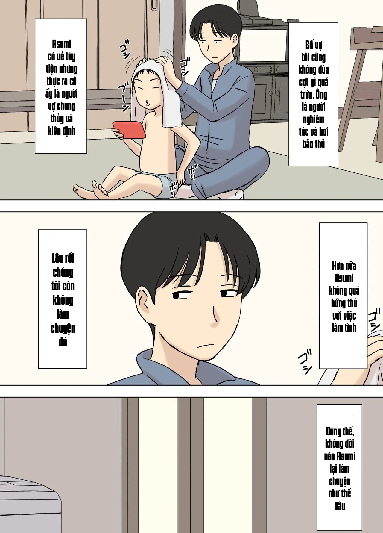 HentaiVN.net - Ảnh 10 - My Wife Still Bathes With Her Father - Oneshot