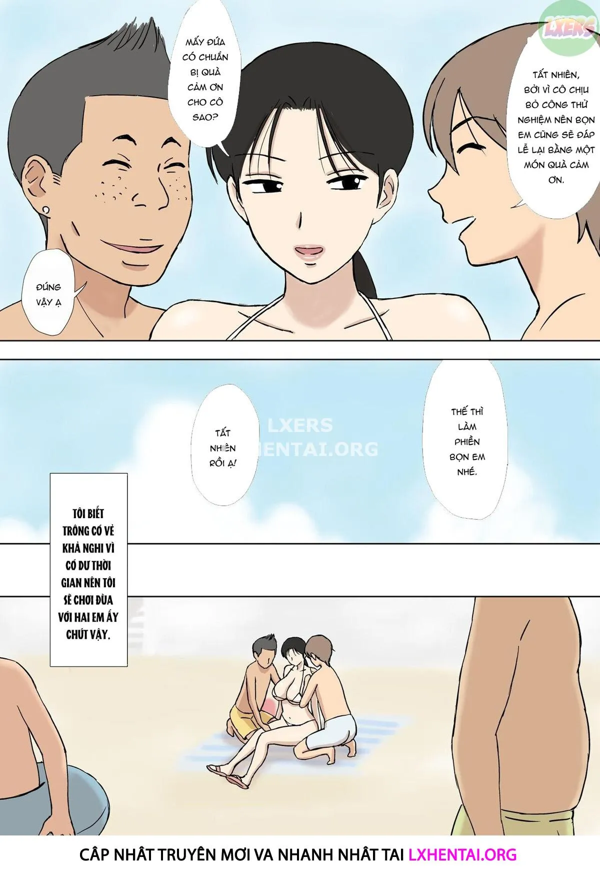 HentaiVN.net - Ảnh 10 - Karamare Tsuma No Kyouko-San Abunai Kaisuiyoku Hen + Zetsurin Gikei Hen - Oneshot