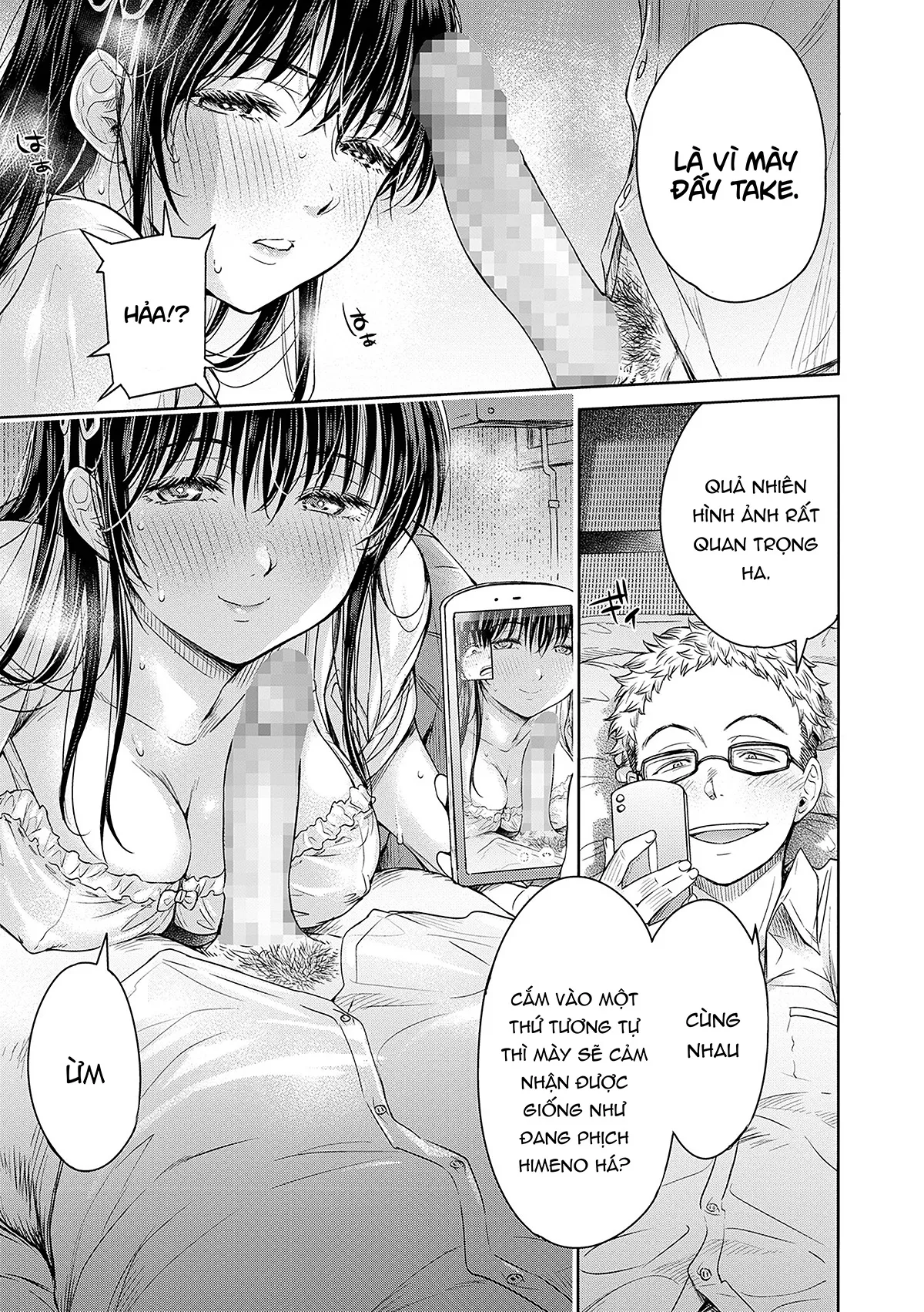 HentaiVN.net - Ảnh 8 - Thằng bạn chí cốt ra trong crush của tôi trước khi tôi kịp tỏ tình... [Kanojo ni Kokuhaku Suru Mae ni Tomodachi ni Nakadashi Sareta...; 彼女に告白する前に友達に中出しされた…] - Chap 4