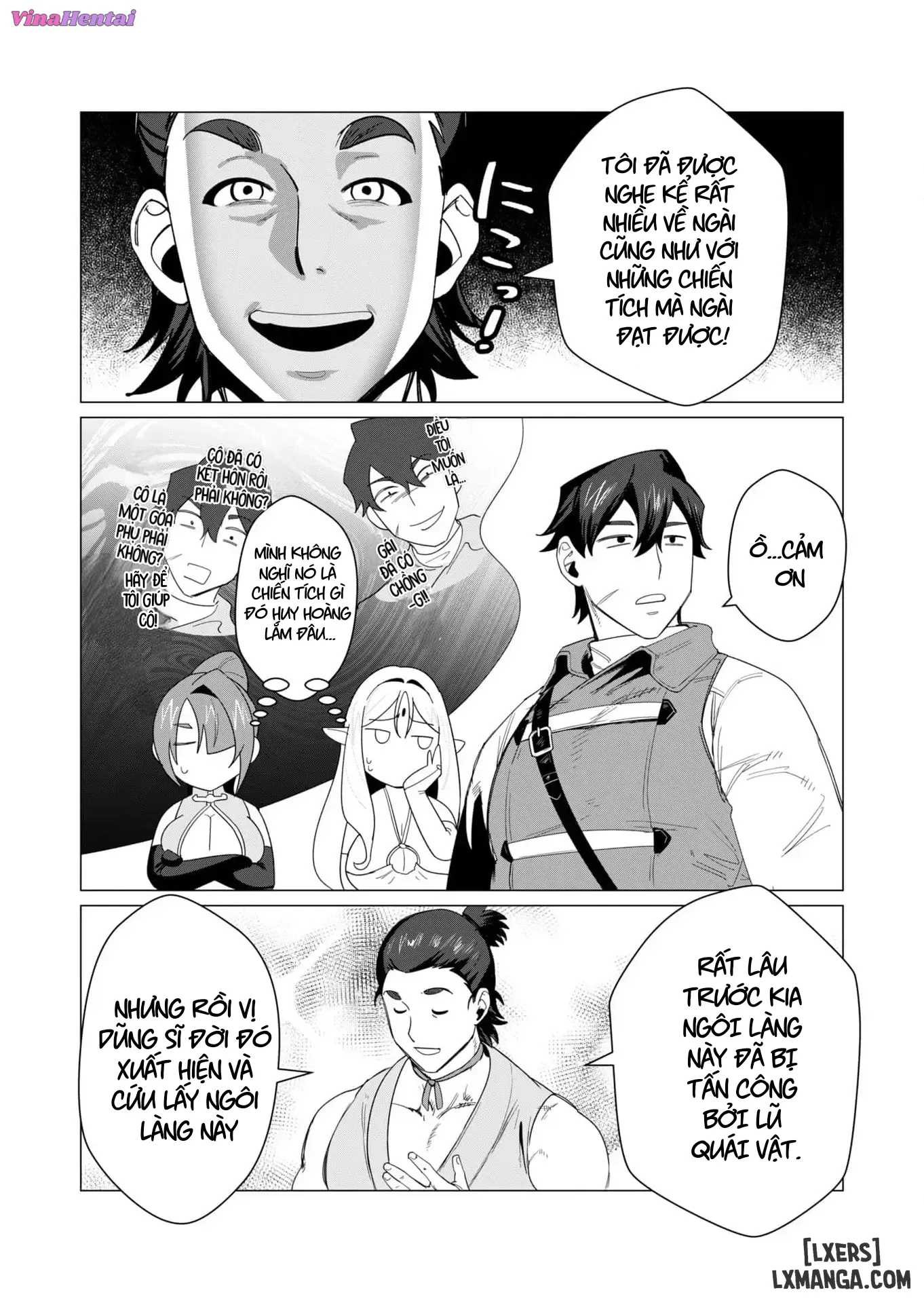 HentaiVN.net - Ảnh 10 - Vị Anh Hùng Muốn “Vợ Người Ta” Làm Phần Thưởng - Chap 6 : Dũng Sĩ x Làng Rối (Phần 1)