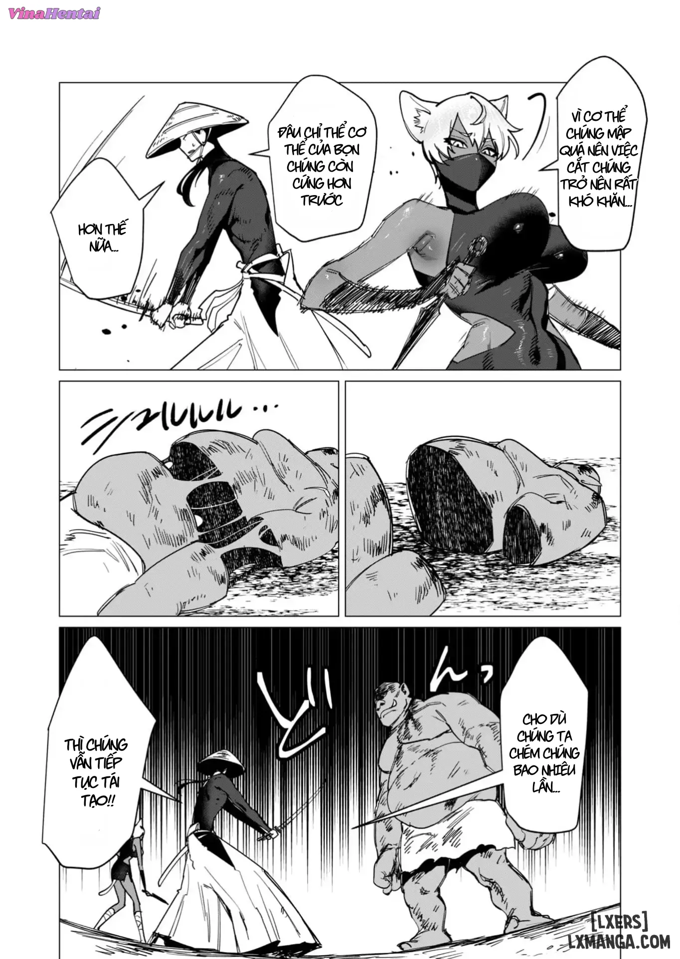 HentaiVN.net - Ảnh 10 - Vị Anh Hùng Muốn “Vợ Người Ta” Làm Phần Thưởng - Chap 12 : Dũng Sĩ x Nữ Hiệp Sĩ x Orc King(Phần 3)