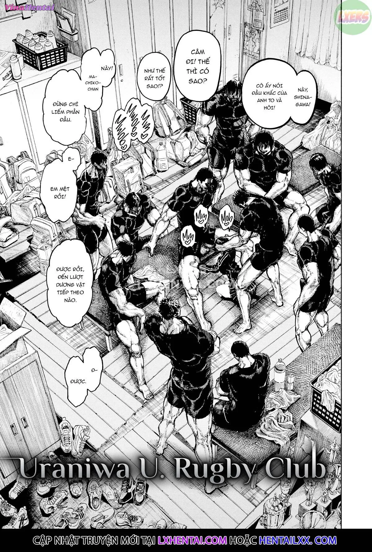 HentaiVN.net - Ảnh 8 - Ngày qua ngày - Chap 4 - Uraniwa U. Rugby Club