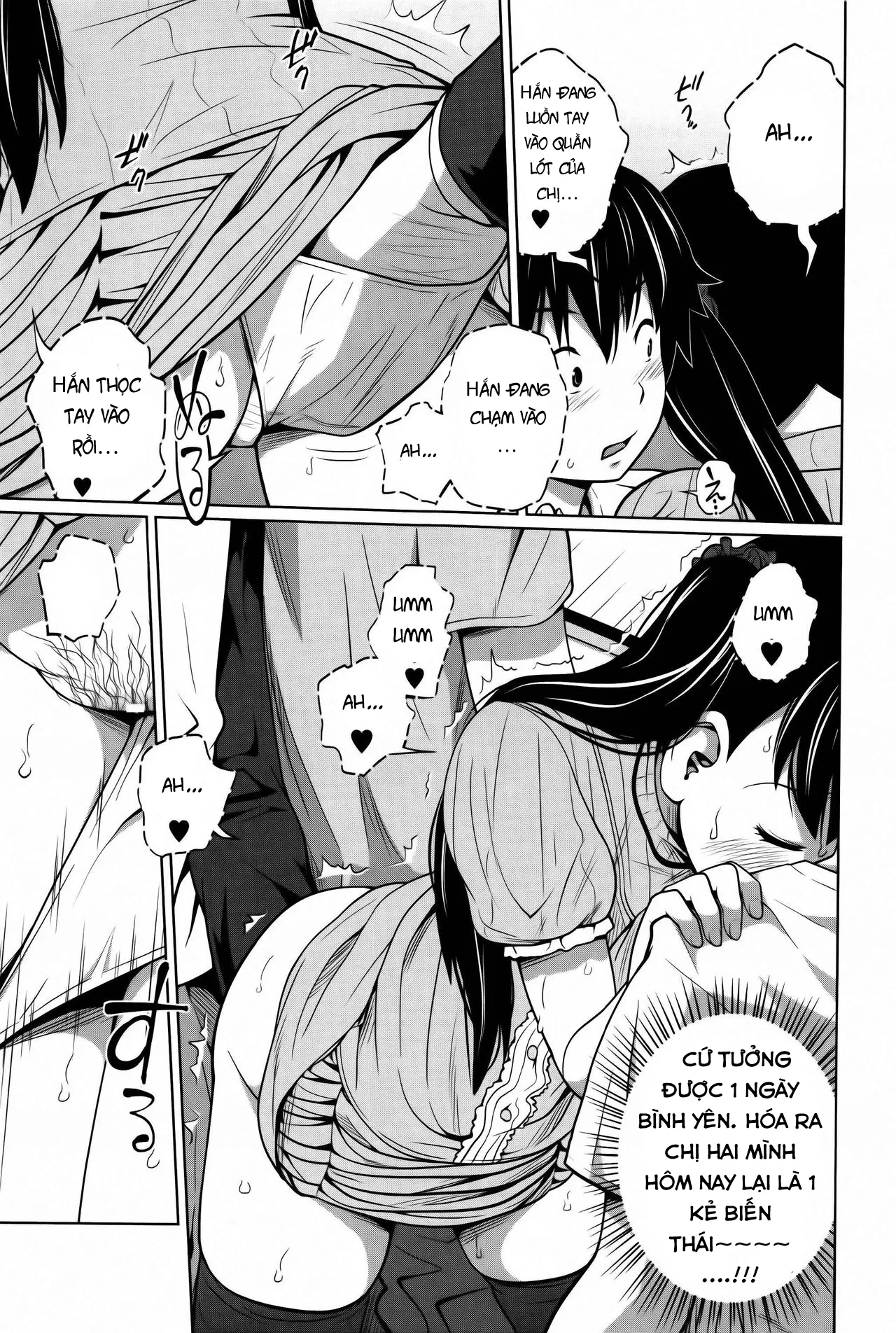 HentaiVN.net - Ảnh 10 - Chị Hai của tôi [Daily Sisters] - Chap 3