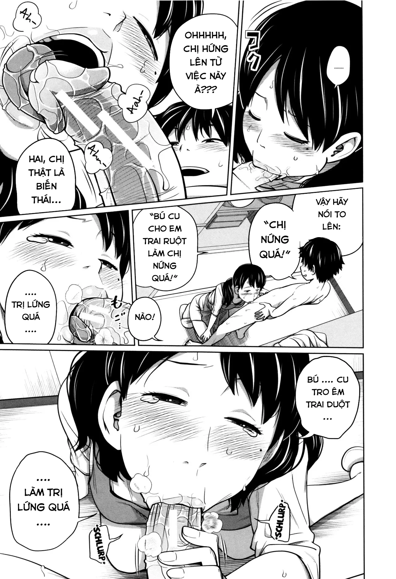HentaiVN.net - Ảnh 10 - Chị Hai của tôi [Daily Sisters] - Chap 4