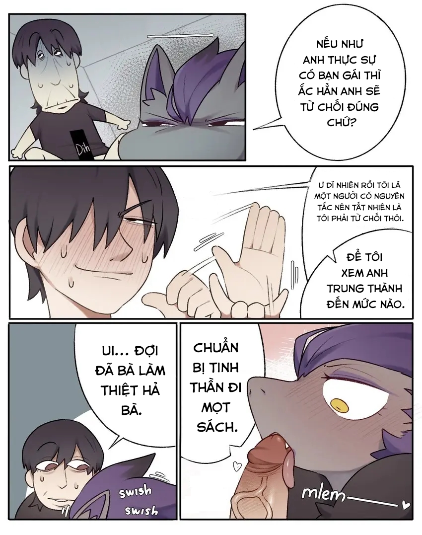 HentaiVN.net - Ảnh 10 - Sau khi nói sạo với cô ấy, tui ko ngờ lại bị hóa kiếp trai tân - Oneshot