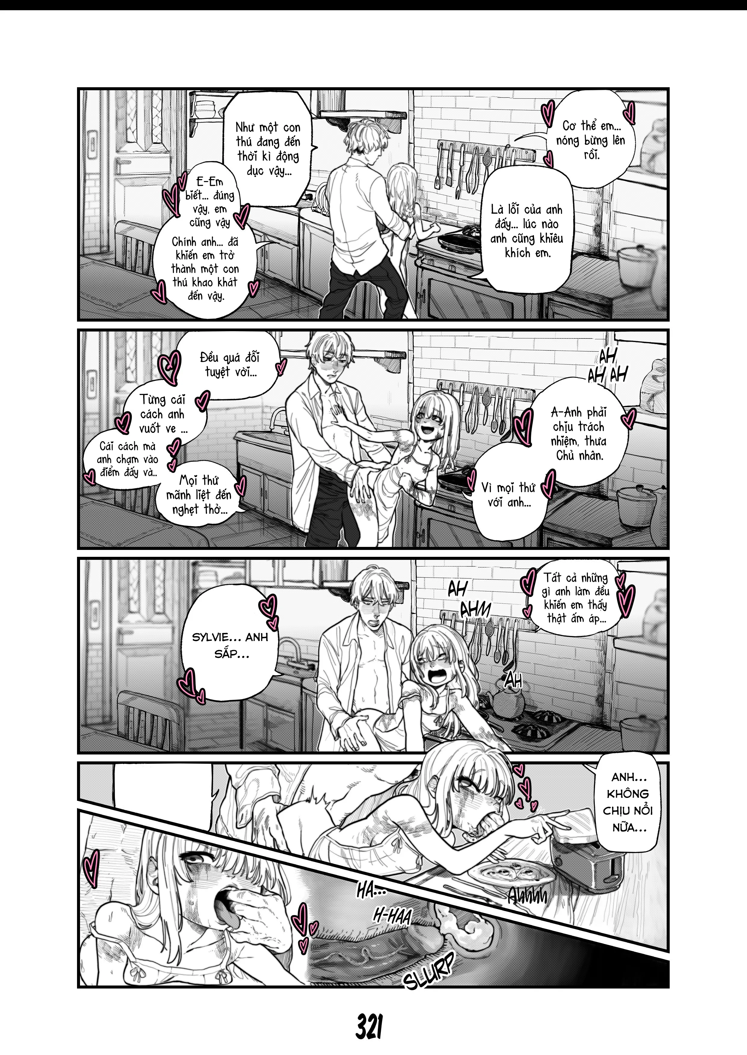 HentaiVN.net - Ảnh 10 - Life With A Slave -Teaching Feeling - 18_chaper-18