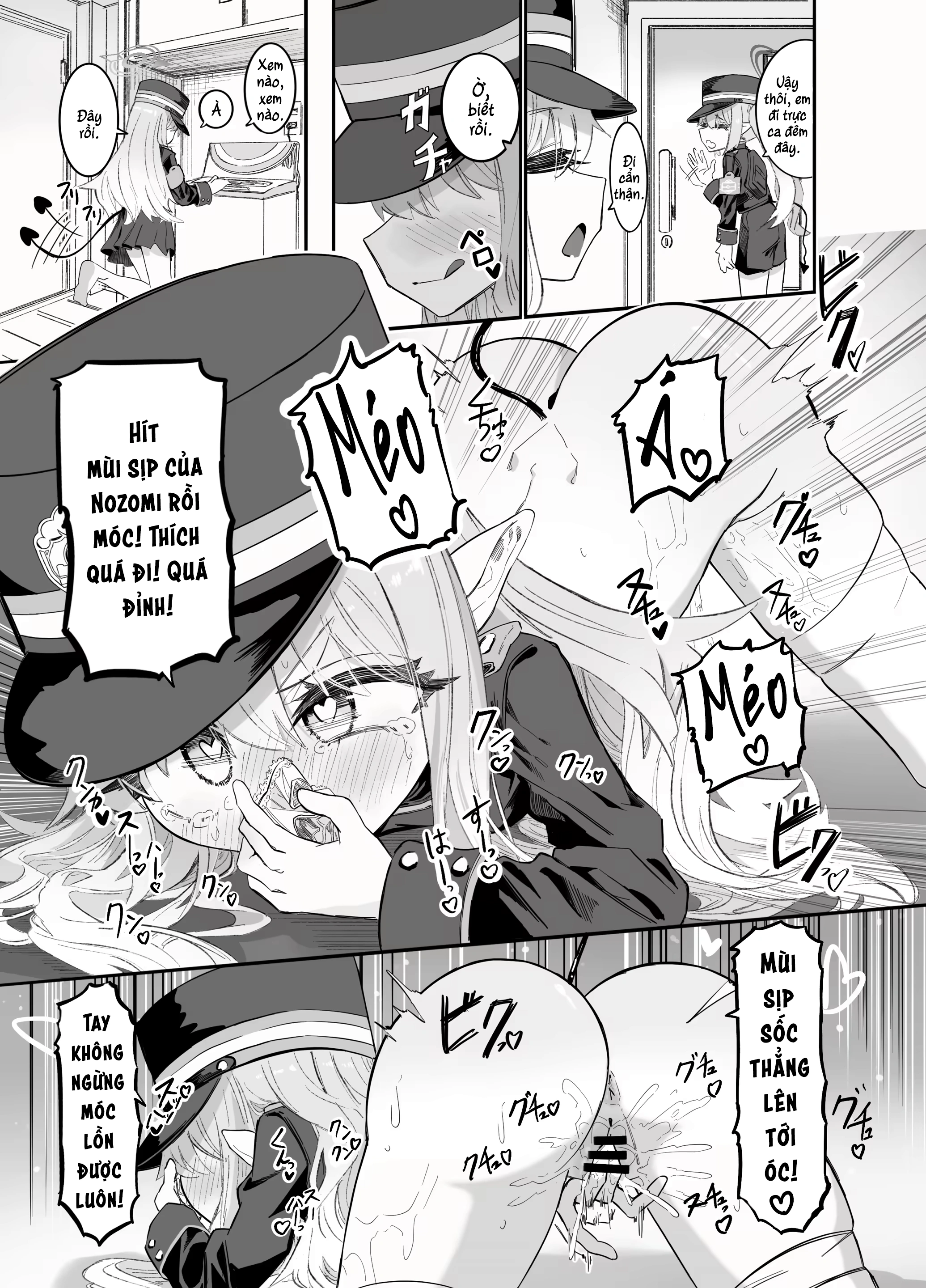 HentaiVN.net - Ảnh 11 - Nozomi Hikari & Đoàn Tàu Yuri Xình Xịch - Oneshot: Sếch Bùng Lổ