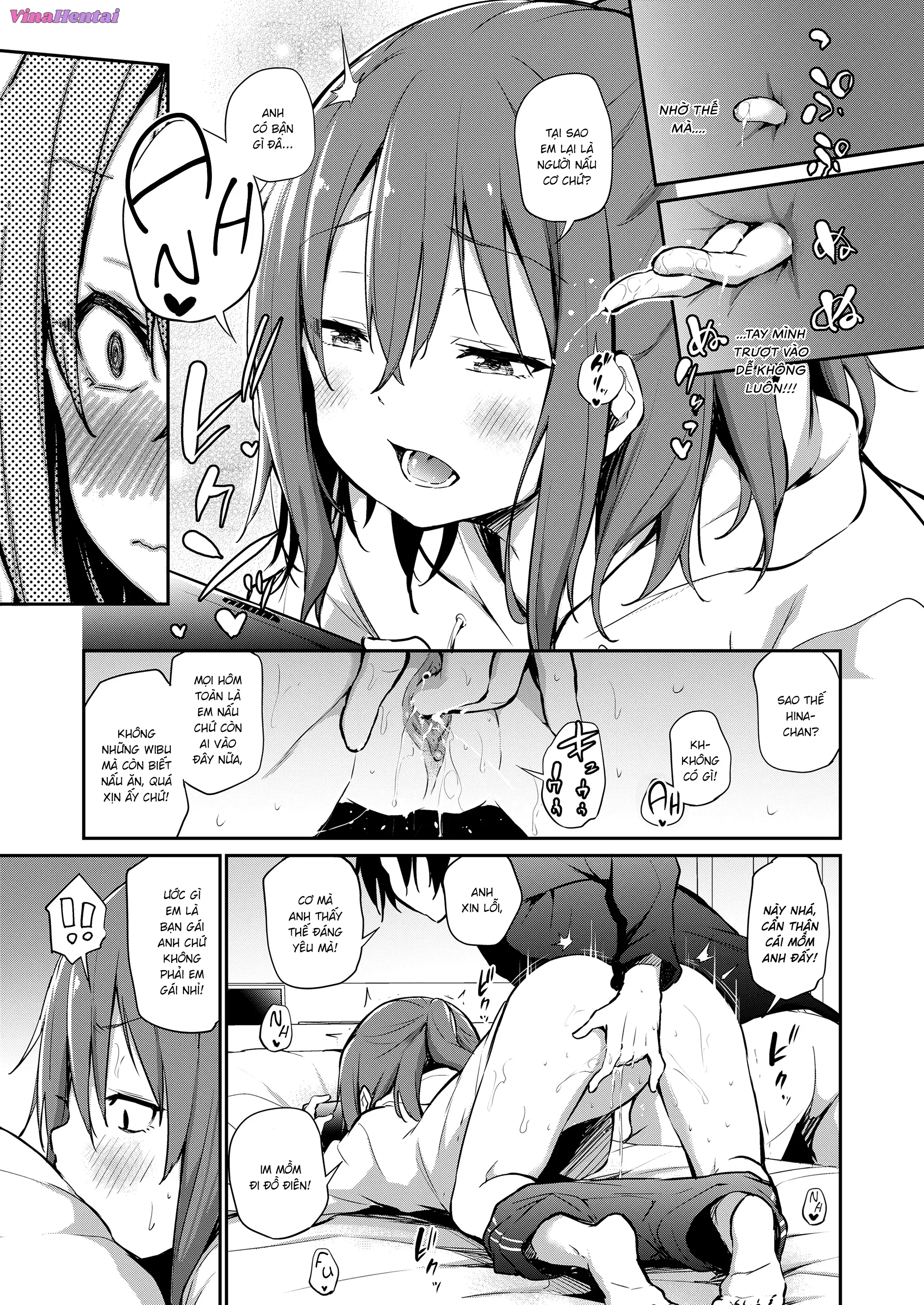 HentaiVN.net - Ảnh 10 - Imouto to Nori de Ecchi Shita Ken [妹とノリでエッチした件] - Oneshot (Không che)