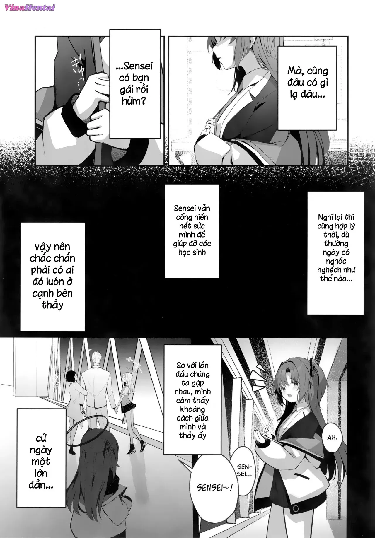 HentaiVN.net - Ảnh 10 - Cơn mưa và sự vội vàng [Ame to Shousou ; rain and impatience ; 雨と焦燥] - Oneshot
