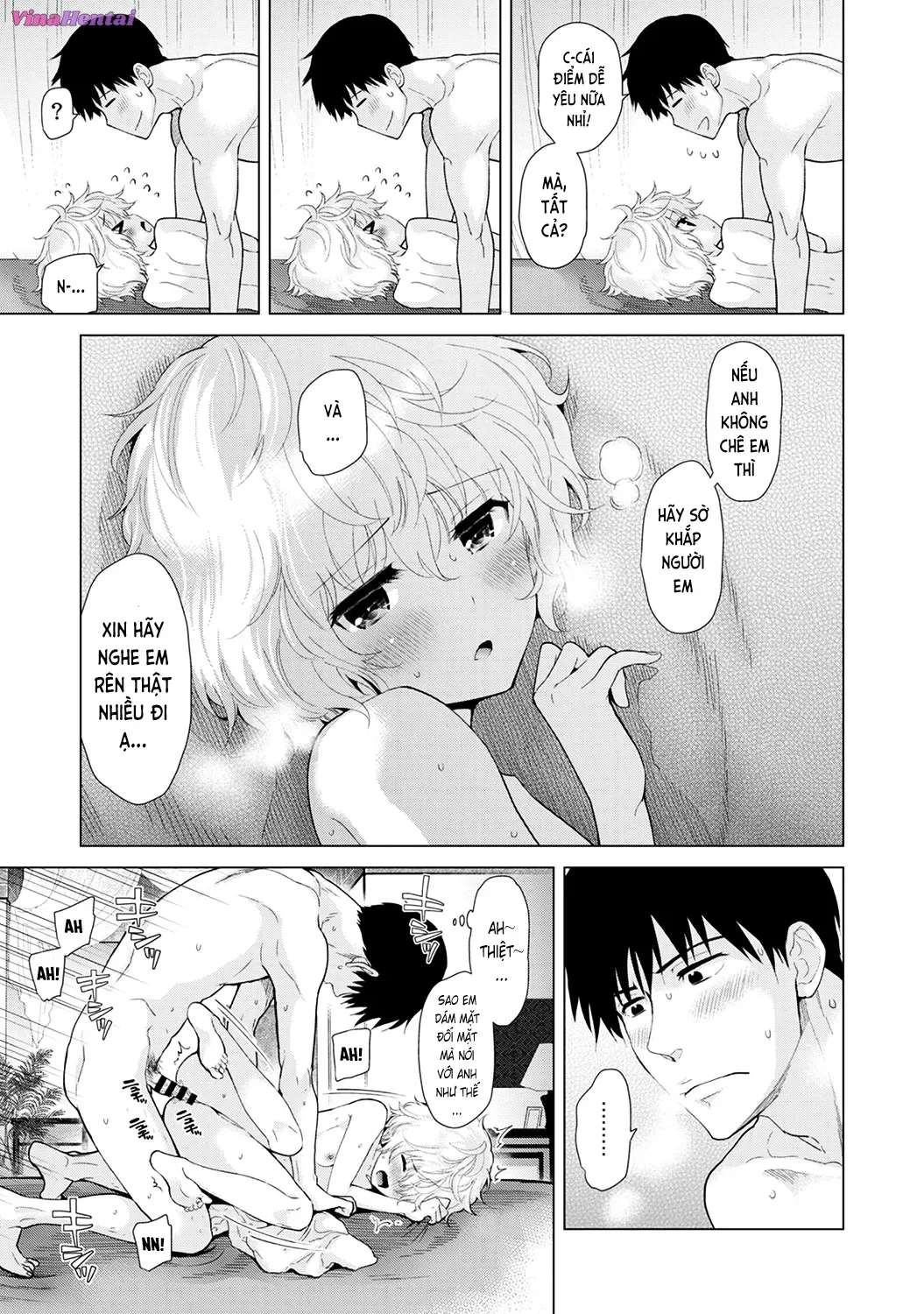 HentaiVN.net - Ảnh 10 - Cô bé mèo hoang [ノラネコ少女との暮らしかた; Noraneko Shoujo to no Kurashikata; Sống cùng cô bé mèo hoang] - 12B. Mèo hoang đi khách sạn
