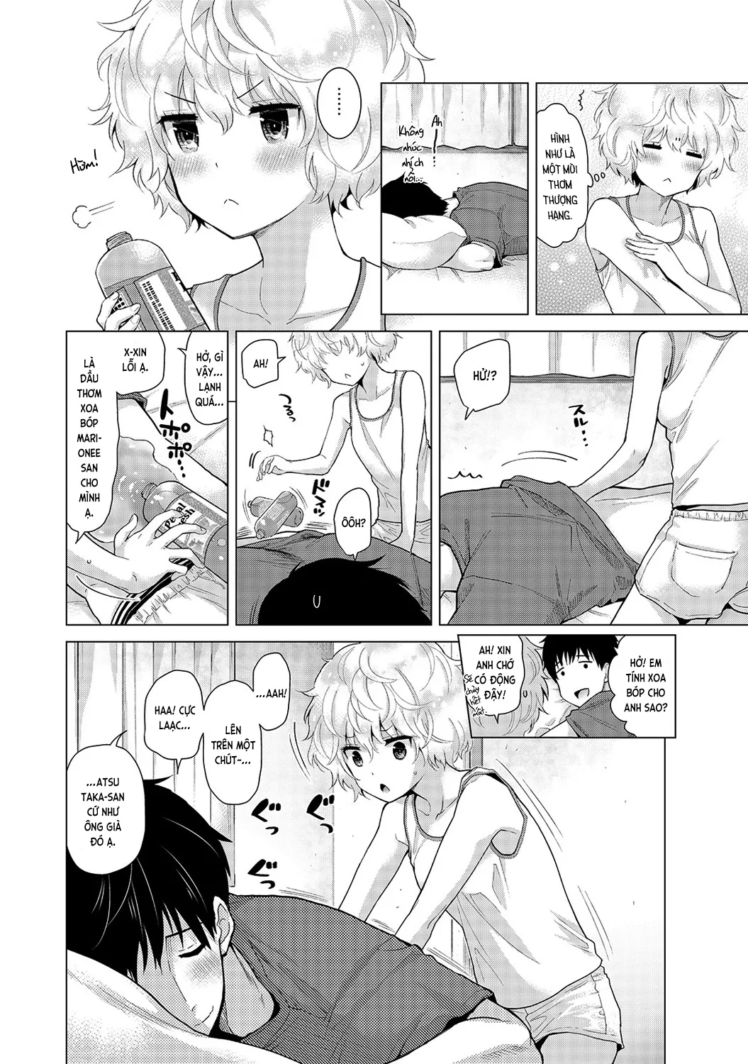 HentaiVN.net - Ảnh 10 - Cô bé mèo hoang [ノラネコ少女との暮らしかた; Noraneko Shoujo to no Kurashikata; Sống cùng cô bé mèo hoang] - 18A. Mèo hoang đi dọn nhà