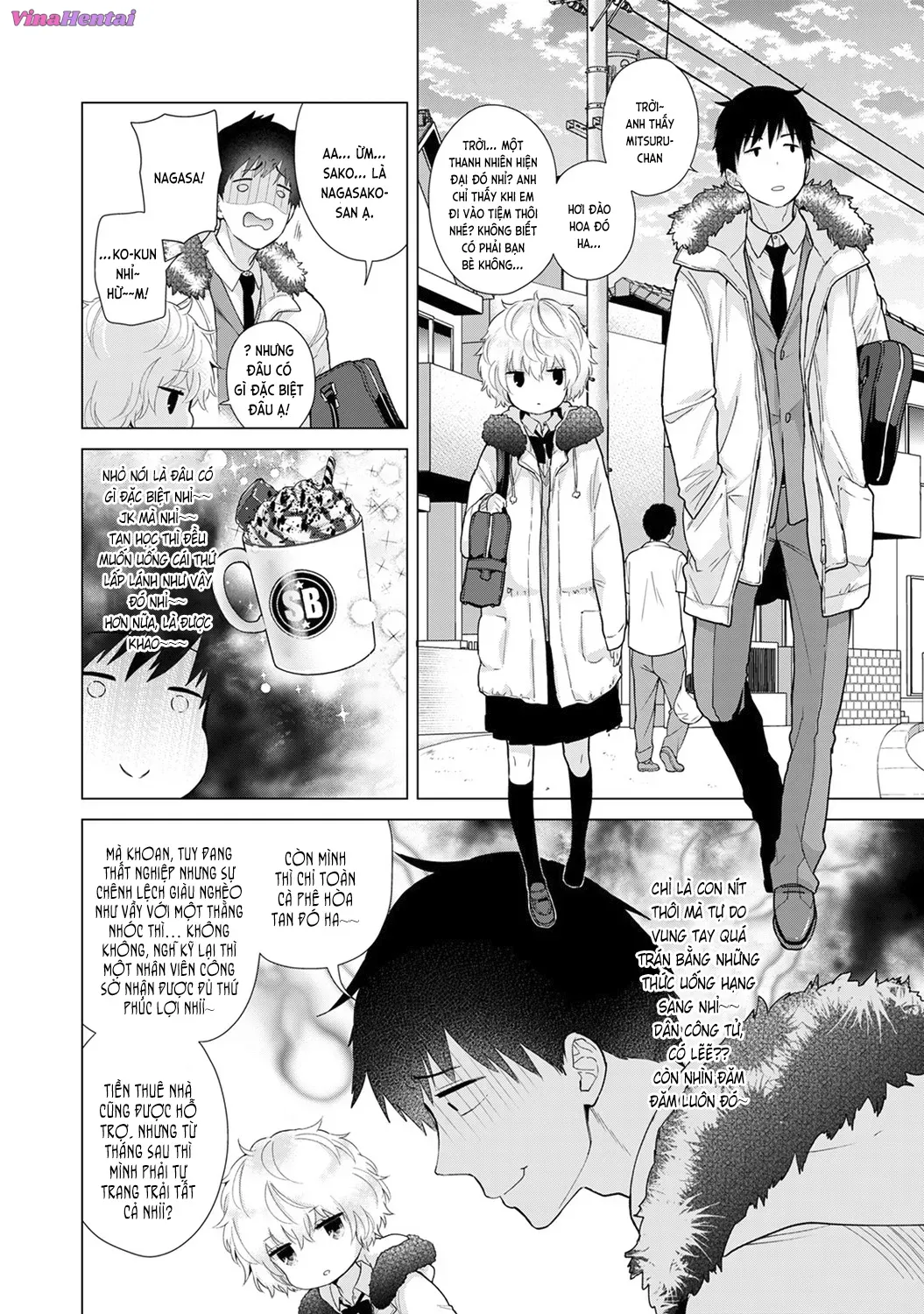 HentaiVN.net - Ảnh 10 - Cô bé mèo hoang [ノラネコ少女との暮らしかた; Noraneko Shoujo to no Kurashikata; Sống cùng cô bé mèo hoang] - 21. Mèo hoang và sự thất nghiệp