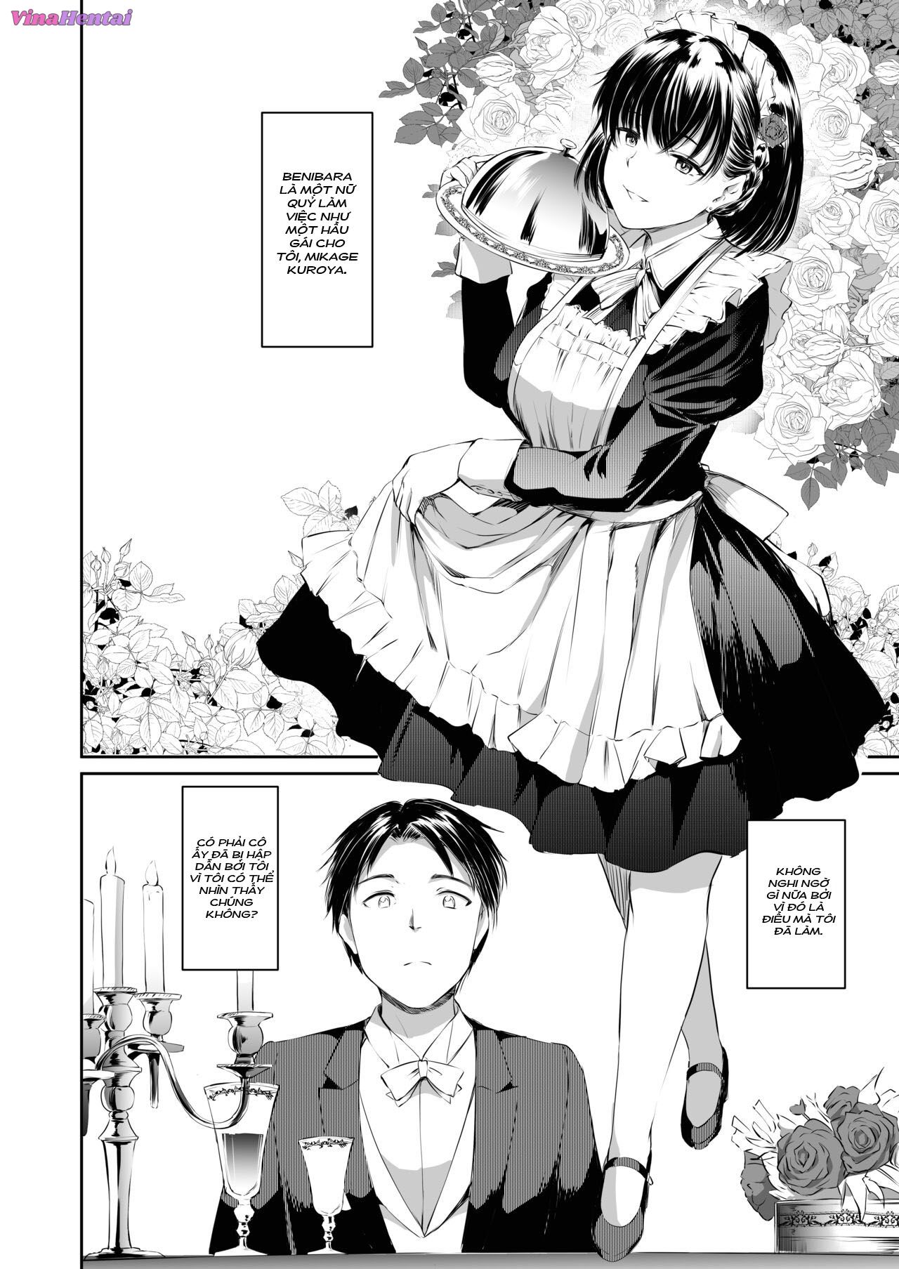 HentaiVN.net - Ảnh 11 - Akuma De Maid - Chương 2