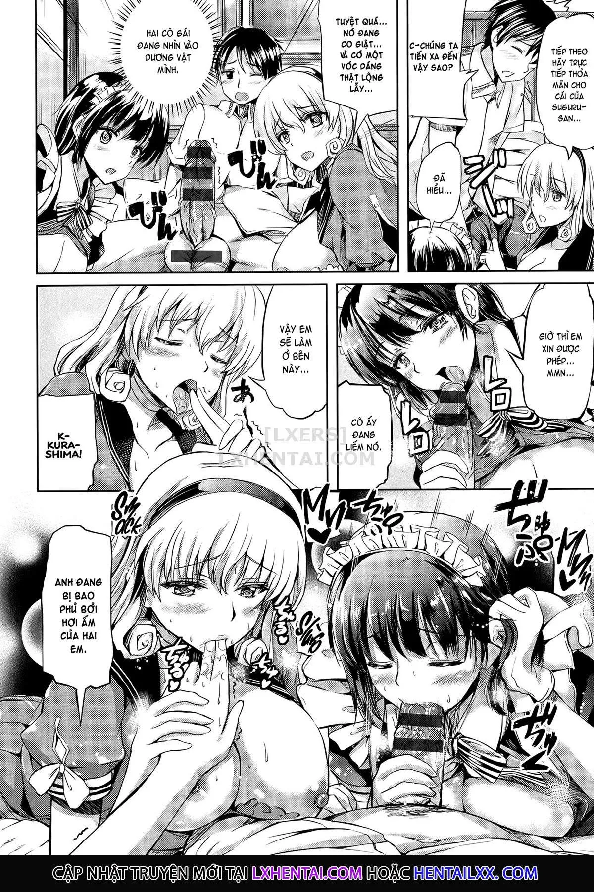 HentaiVN.net - Ảnh 10 - Ojousama No Maid Jijou - Chap 8
