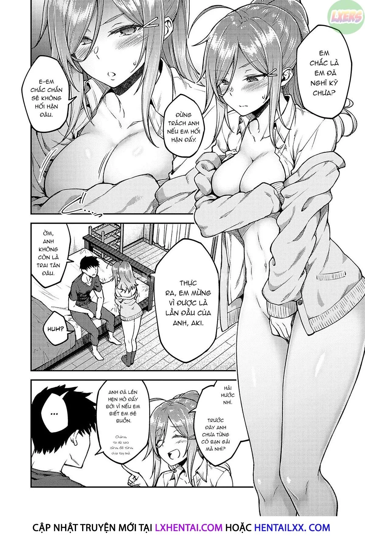 HentaiVN.net - Ảnh 9 - Haruiro Kanojo - Chap 4