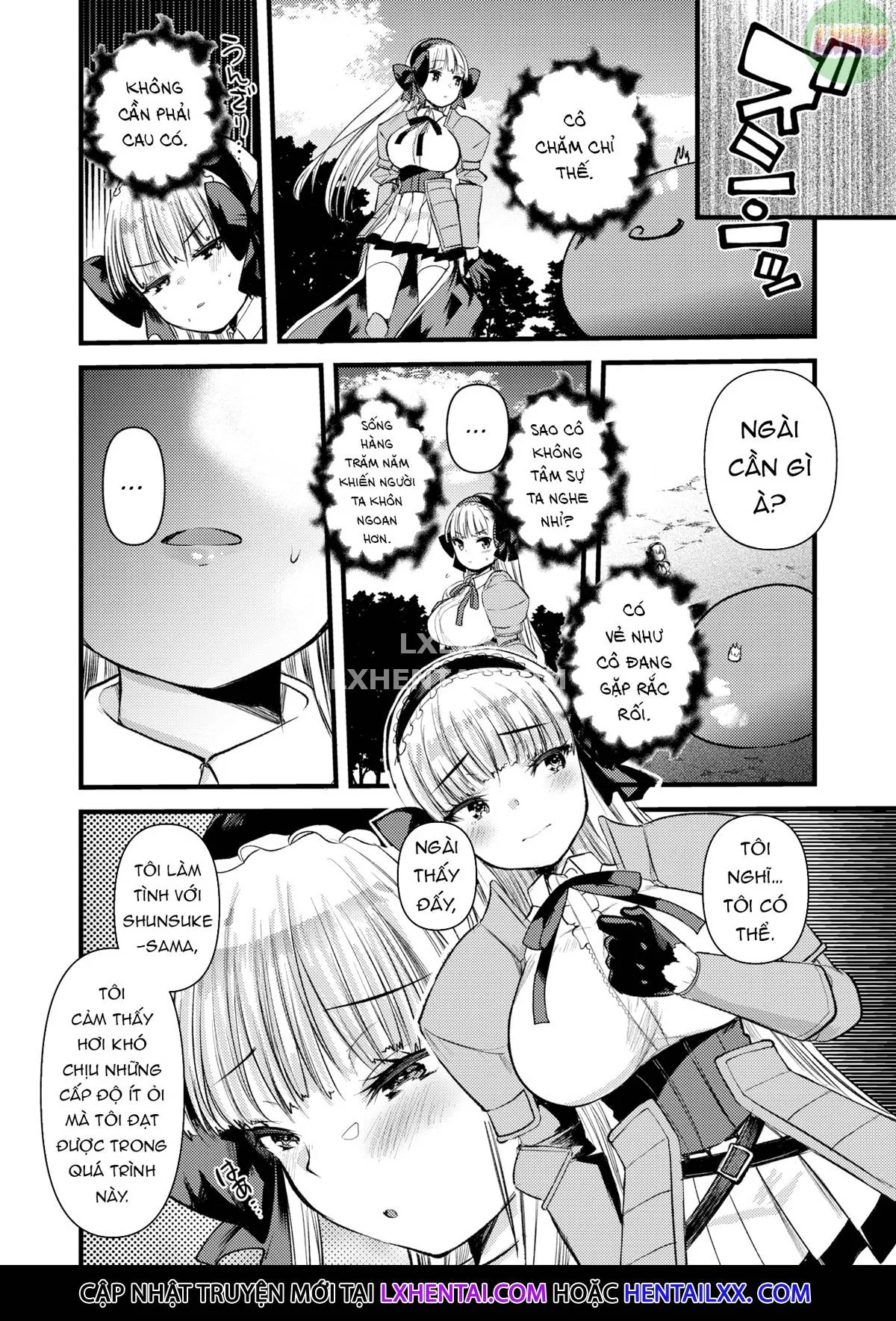 HentaiVN.net - Ảnh 10 - Cuộc sống thư thái nơi đảo hoang cùng cô Kỵ sĩ công chúa Level 1 - Chap 8