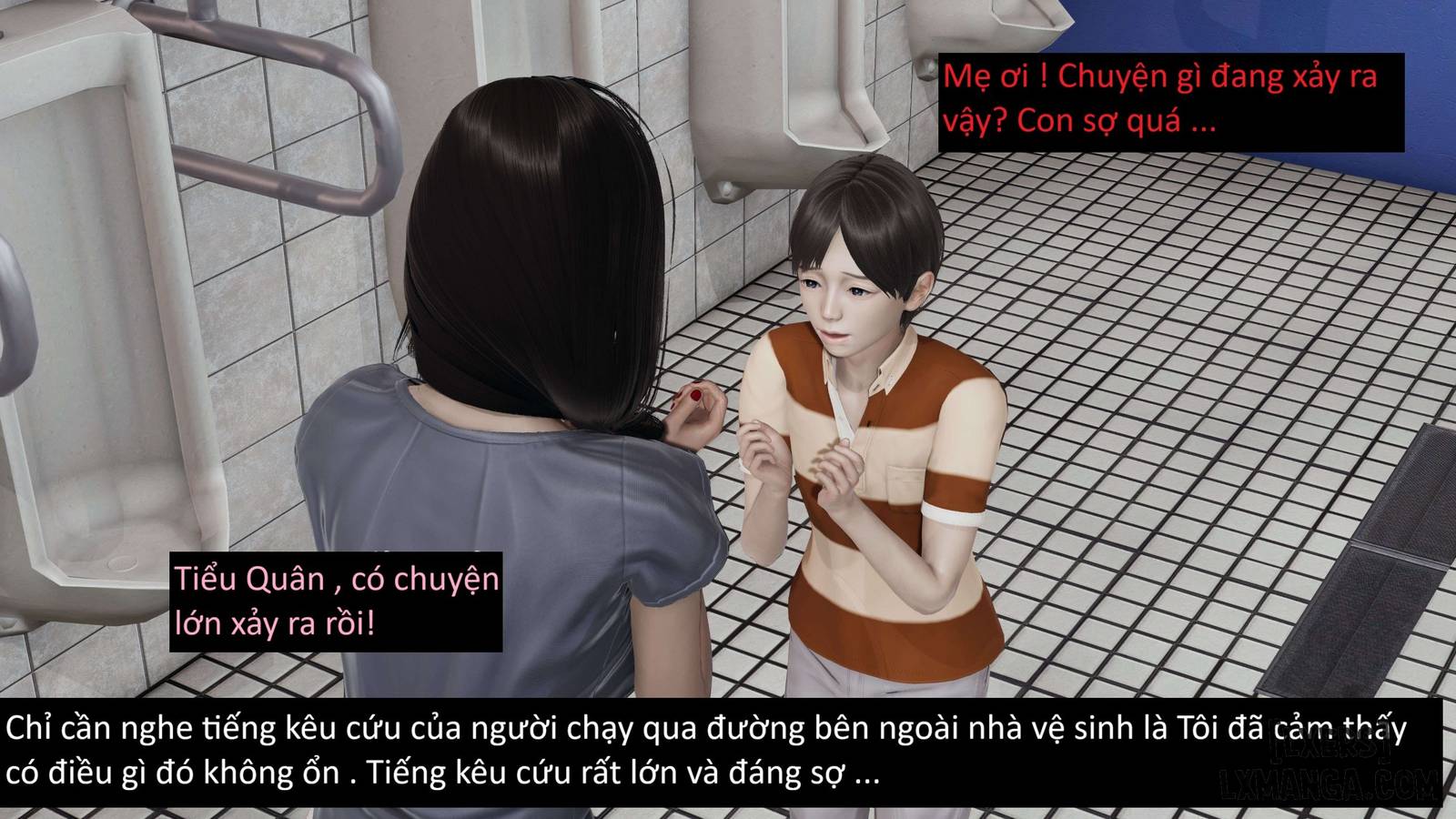 HentaiVN.net - Ảnh 10 - MẸ VÀ CON TRONG NGÀY TẬN THẾ - Chương 1.1