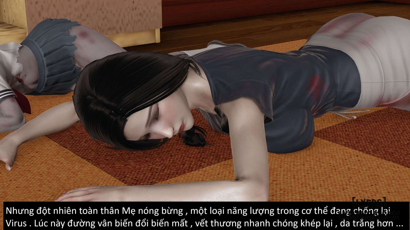 HentaiVN.net - Ảnh 10 - MẸ VÀ CON TRONG NGÀY TẬN THẾ - Chương 1.4