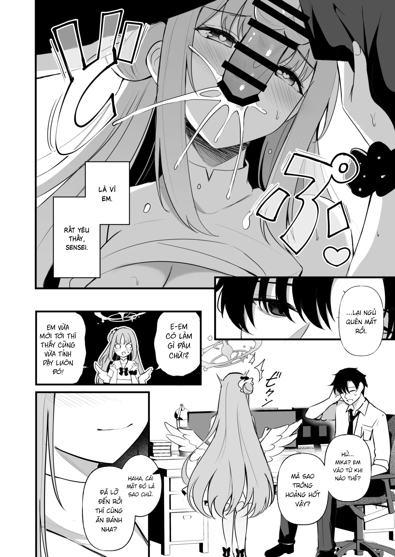HentaiVN.net - Ảnh 11 - Bé hư của mỗi riêng thầy mà thôi. - Oneshot