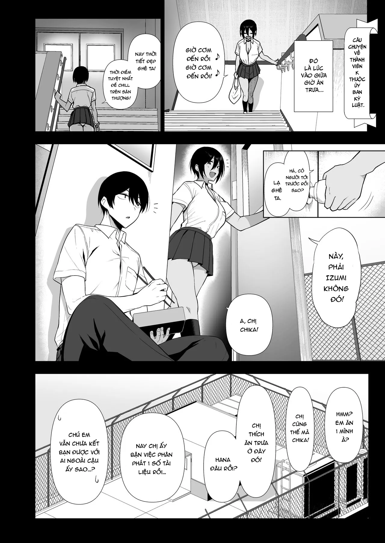 HentaiVN.net - Ảnh 10 - Fuuki Iin To Fuuzoku Katsudou [SEX ACTS With A Member Of The Public Moral Committee] - Chap 4.1