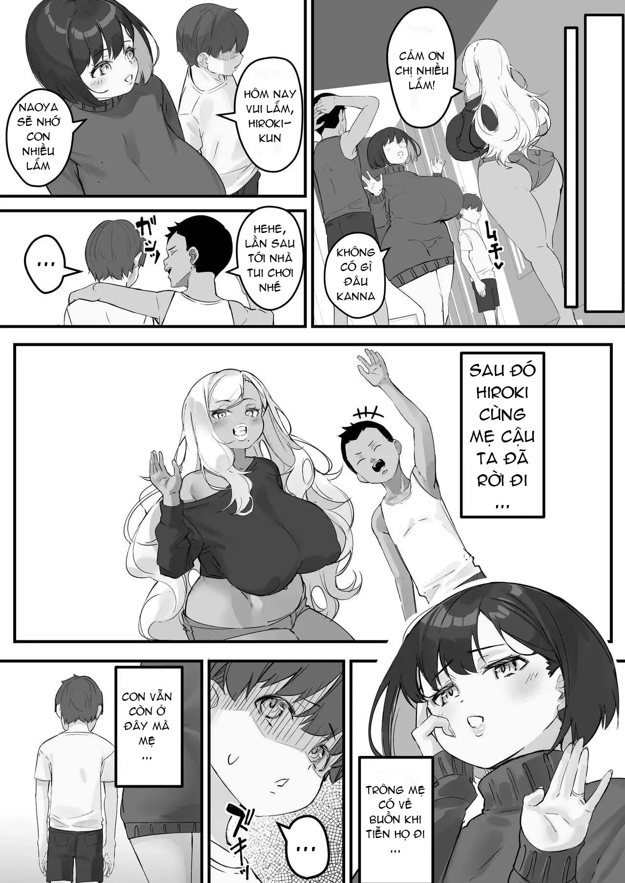 HentaiVN.net - Ảnh 9 - Netorare Kaa-san - Kaa-san ga Aitsu no Nikubenki ni Natta Hi 3 - Oneshot