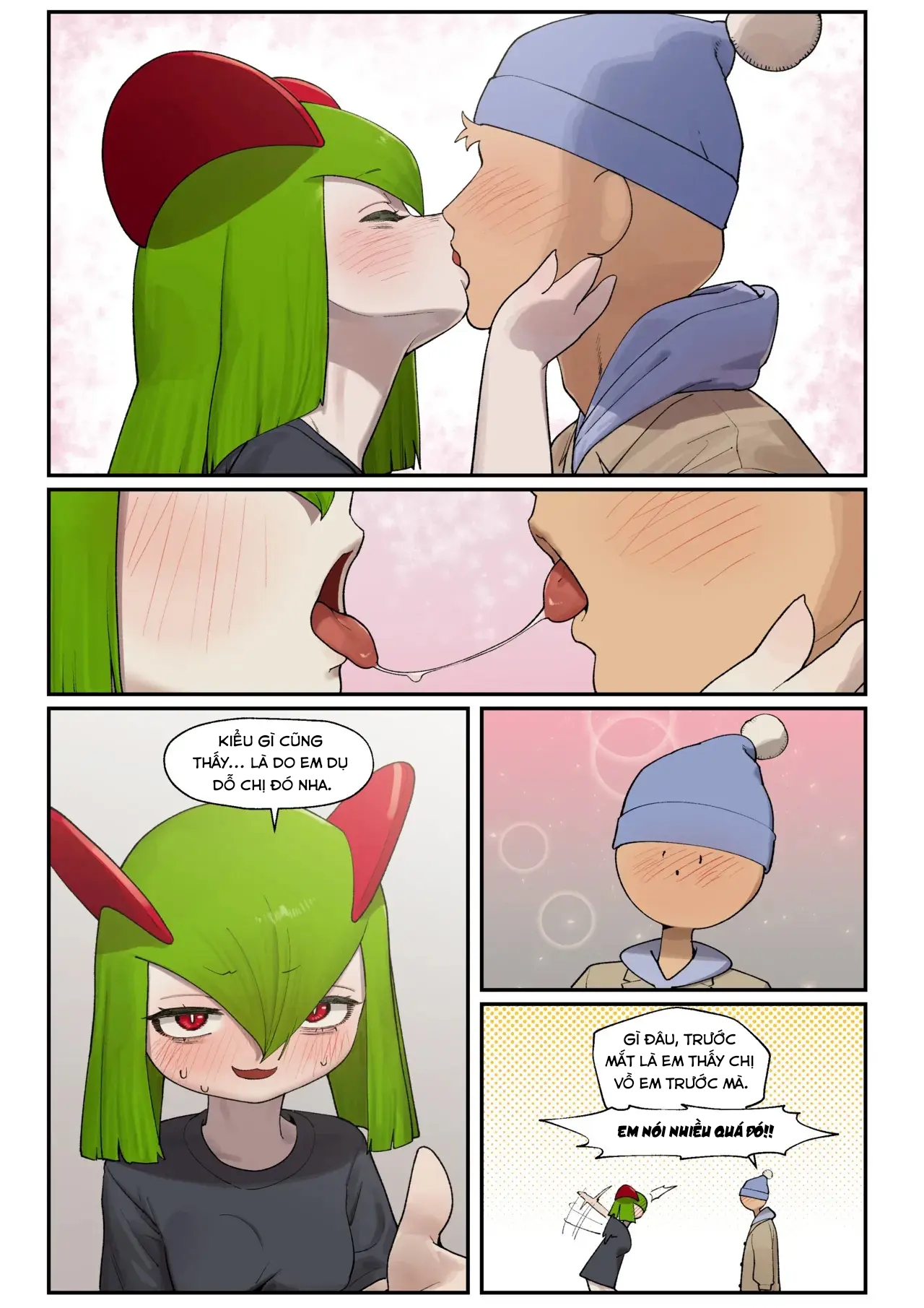 HentaiVN.net - Ảnh 10 - My Friend's sister, Kirlia - Oneshot