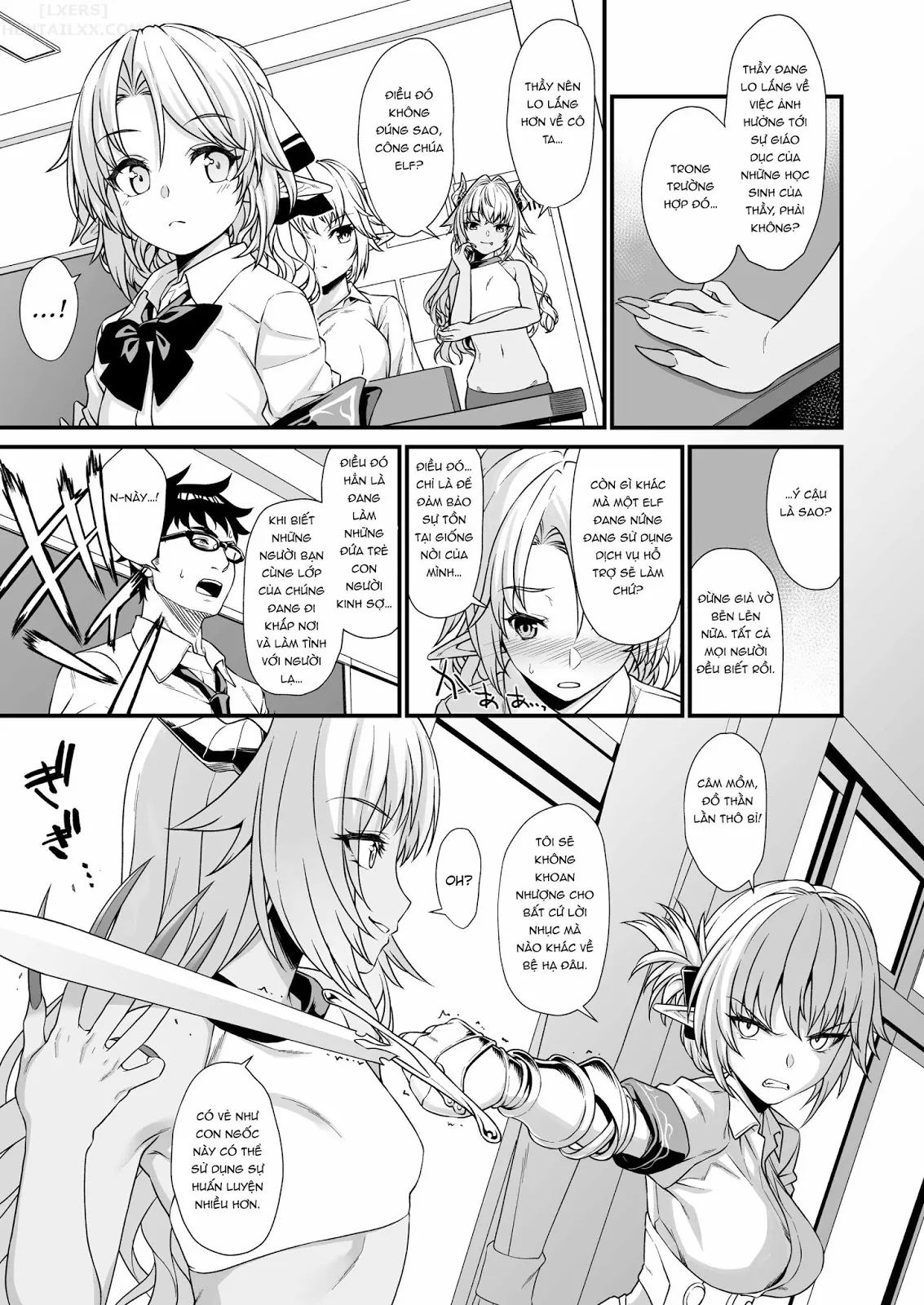 HentaiVN.net - Ảnh 10 - Assisted Mating [Enjou Kouhai] - Chap 3