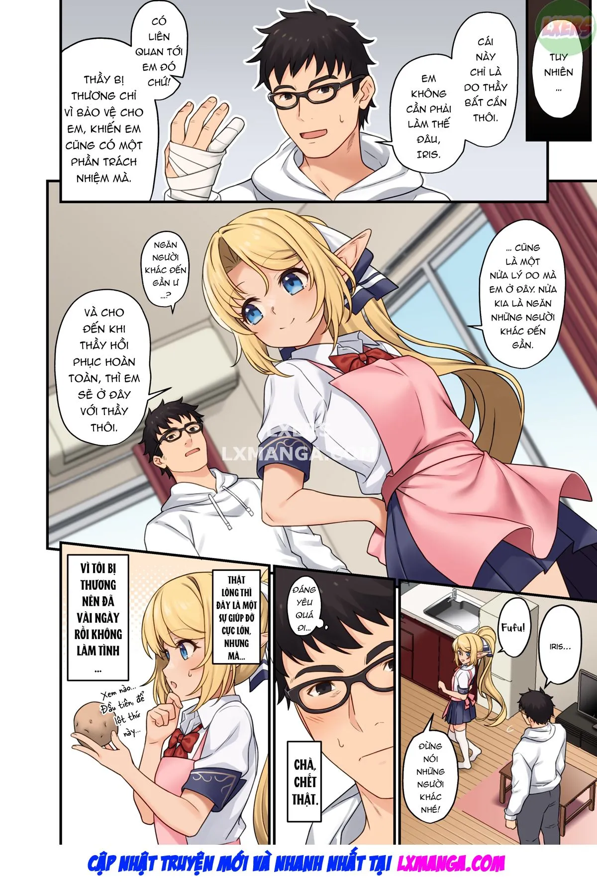 HentaiVN.net - Ảnh 10 - Assisted Mating [Enjou Kouhai] - Chap 13