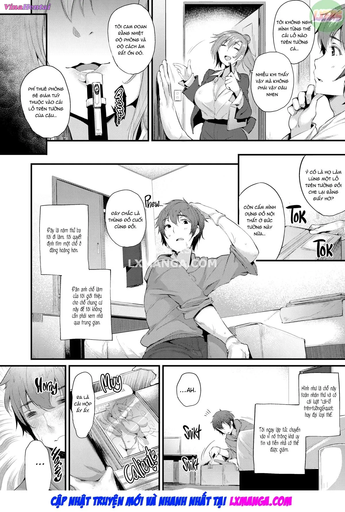 HentaiVN.net - Ảnh 10 - Welcome to the Hole-in-the-Wall Dwelling - Chap 1