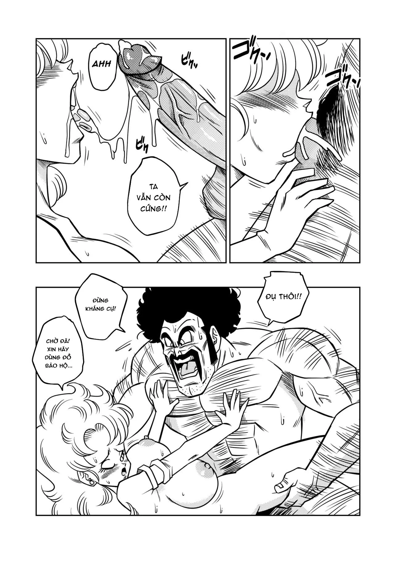 HentaiVN.net - Ảnh 10 - Huấn luyện bí mật của Mr Satan (Dragon Ball Z) [Mr Satan's Secret Training] - Oneshot