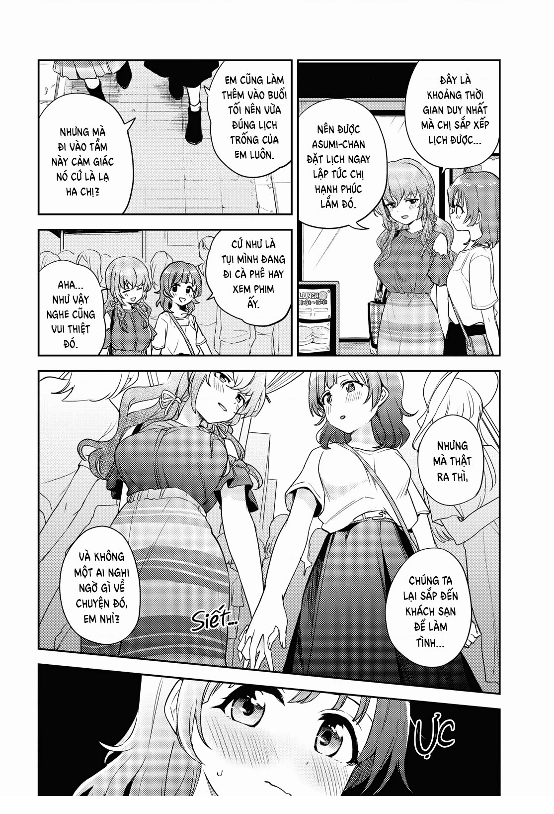 HentaiVN.net - Ảnh 10 - Asumi-chan có hứng thú với Nhà thổ Bách hợp! - Đêm 7