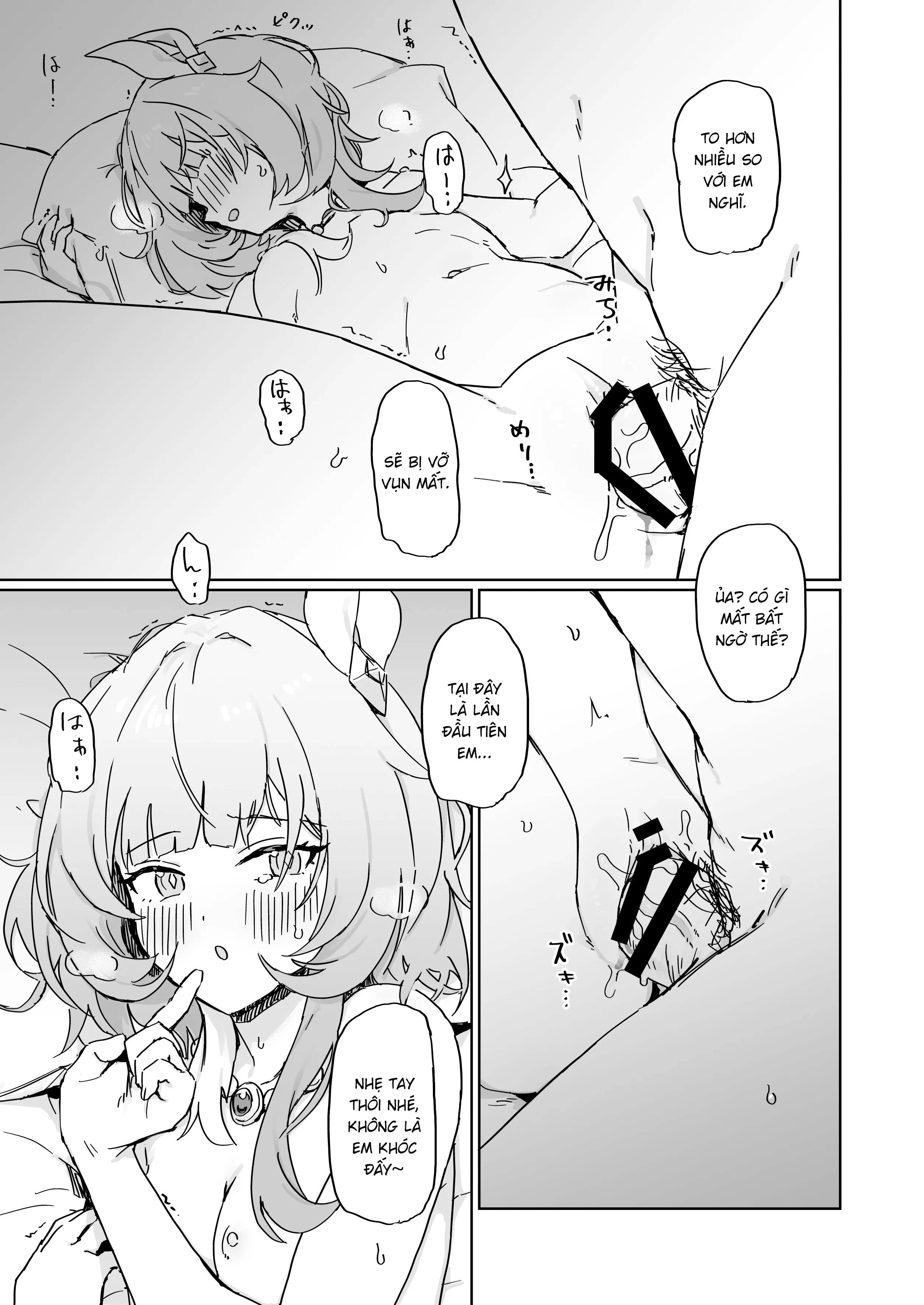HentaiVN.net - Ảnh 10 - Câu chuyện chỉ thuộc về hai ta - Oneshot