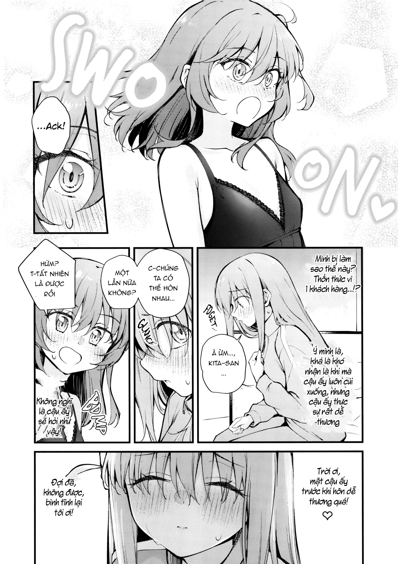 HentaiVN.net - Ảnh 10 - Cuộc gặp gỡ tại Tokyo: Ghé thăm nhà thổ bách hợp (Bocchi the Rock!) - Oneshot