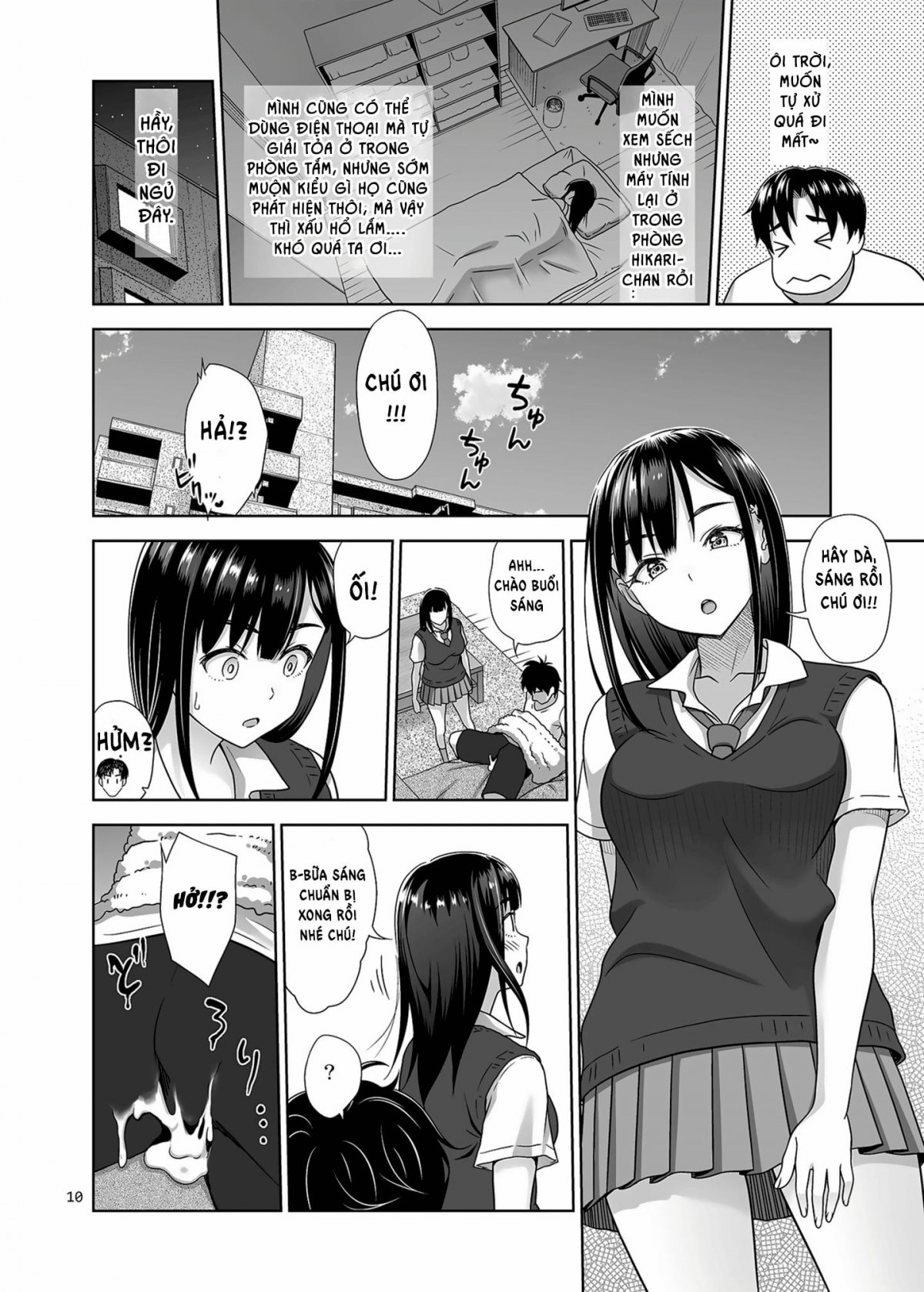 HentaiVN.net - Ảnh 10 - Tôi lấy nó ra giúp bạn nhé? - Oneshot