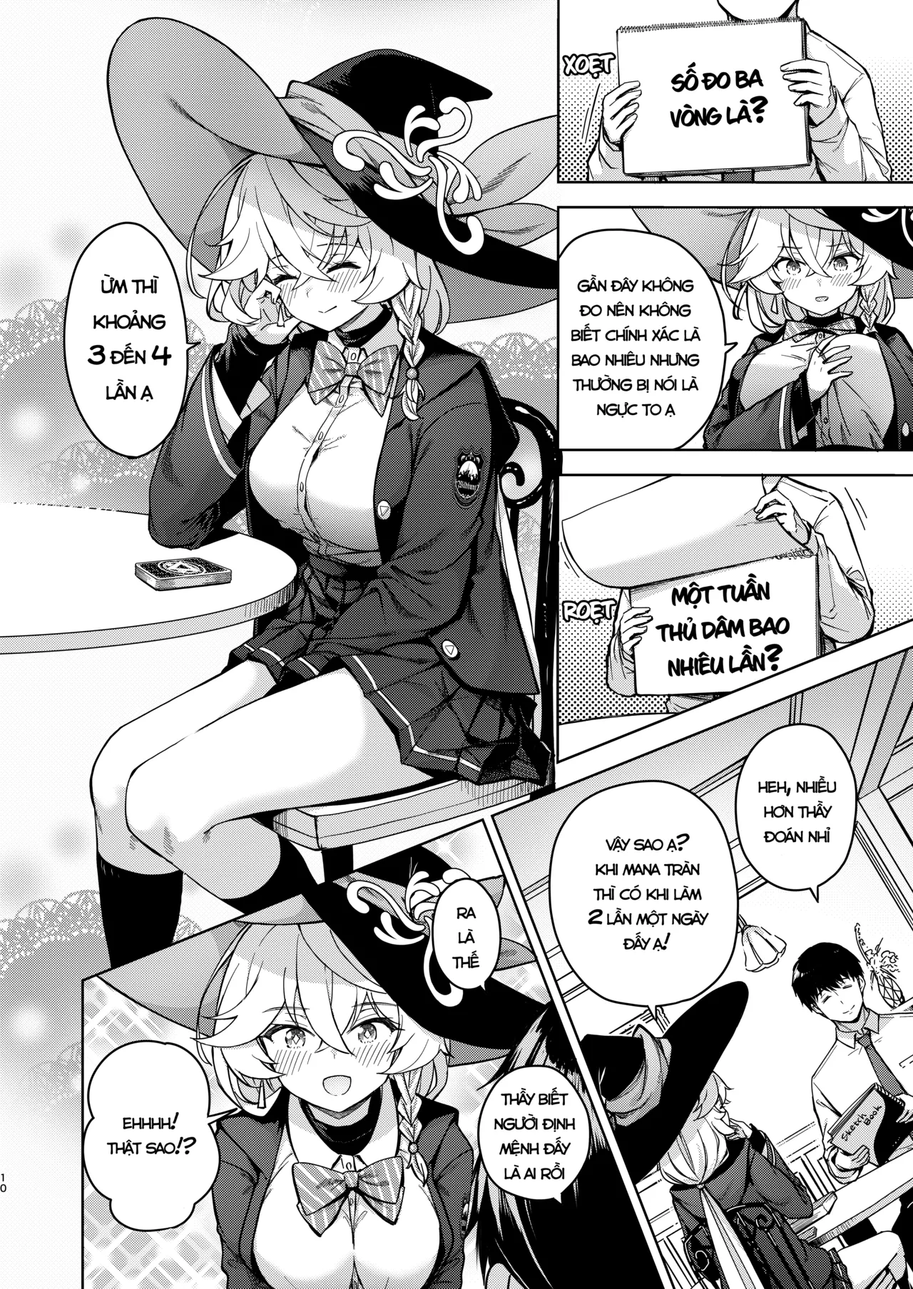HentaiVN.net - Ảnh 11 - Làm tình cùng Eri theo chỉ dẫn của Arcana - Oneshot