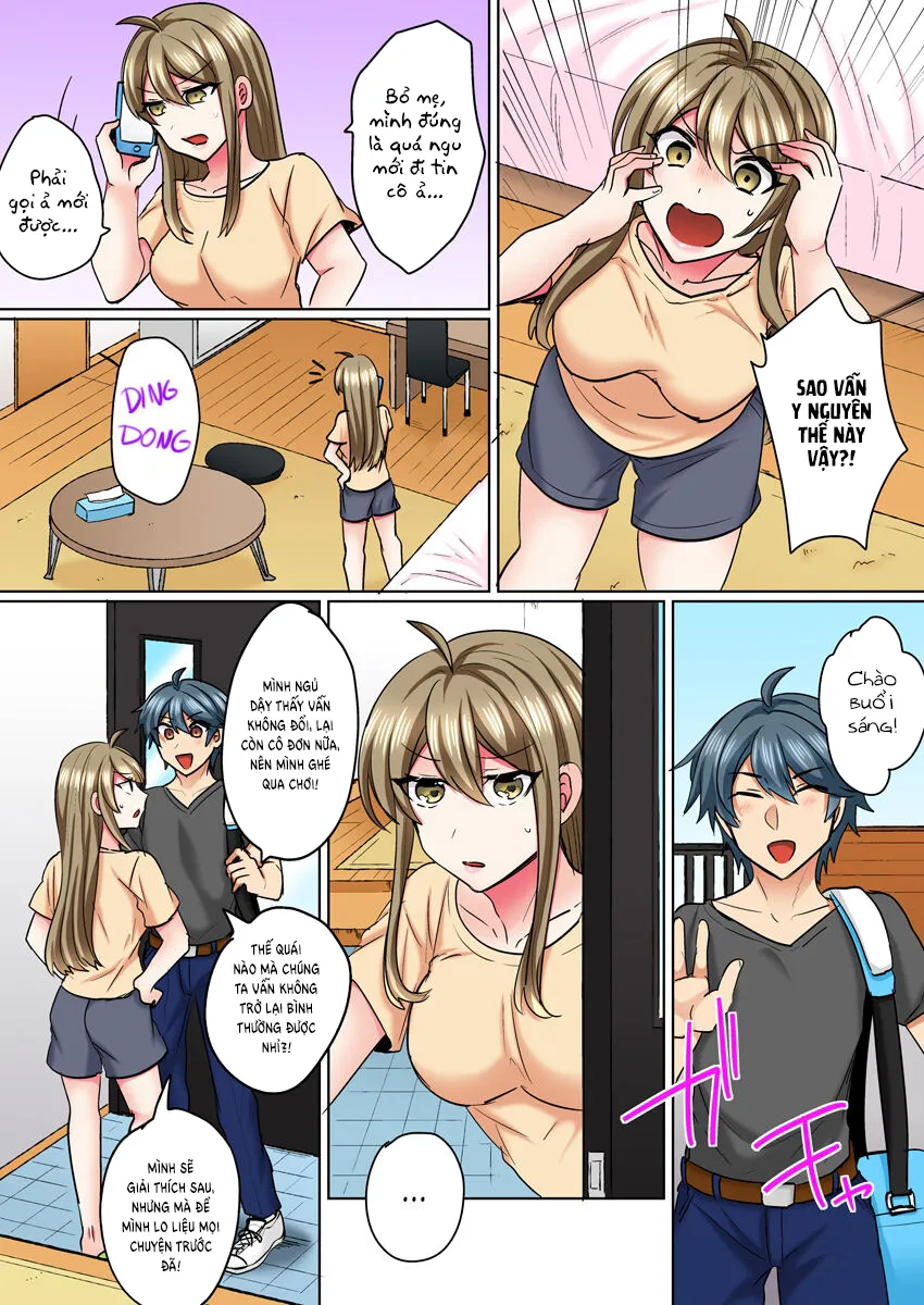 HentaiVN.net - Ảnh 10 - Đắm say không ngừng cùng cô nàng ngổ ngáo [Gender Swapped Delinquent Boy Teased And Fucked Until Soaking Wet, Shogota_Nyotaika Yankee Danshi Ijirare Hamerare Torottoro] - Chap 3