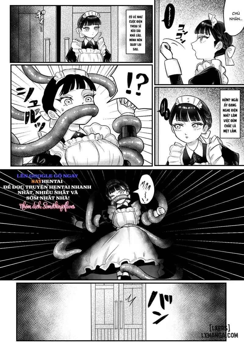 HentaiVN.net - Ảnh 10 - Hầu gái Shokushu - Chap 1